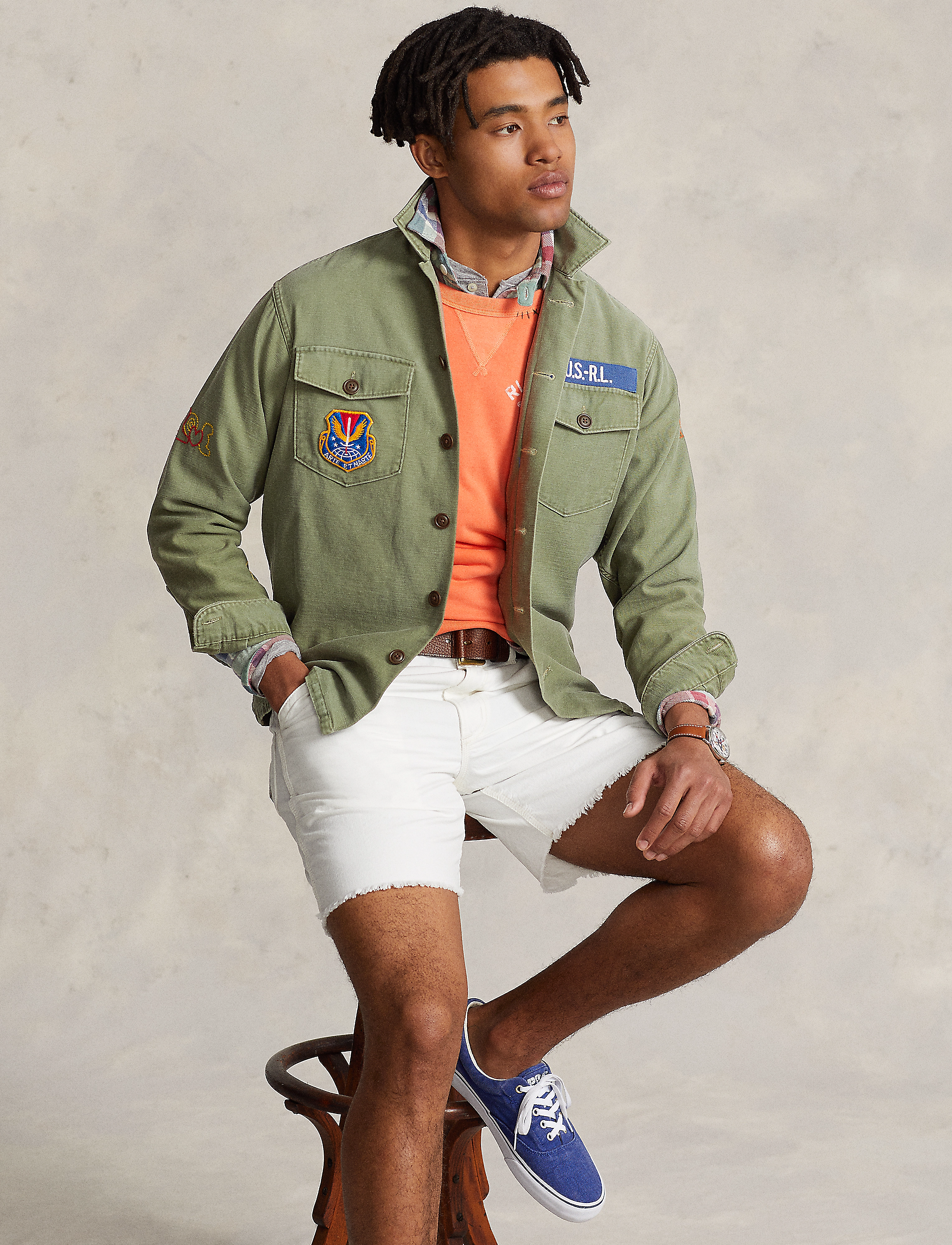Polo Ralph Lauren - 20/1 TWILL-CLRONS - 6090 olove - 2