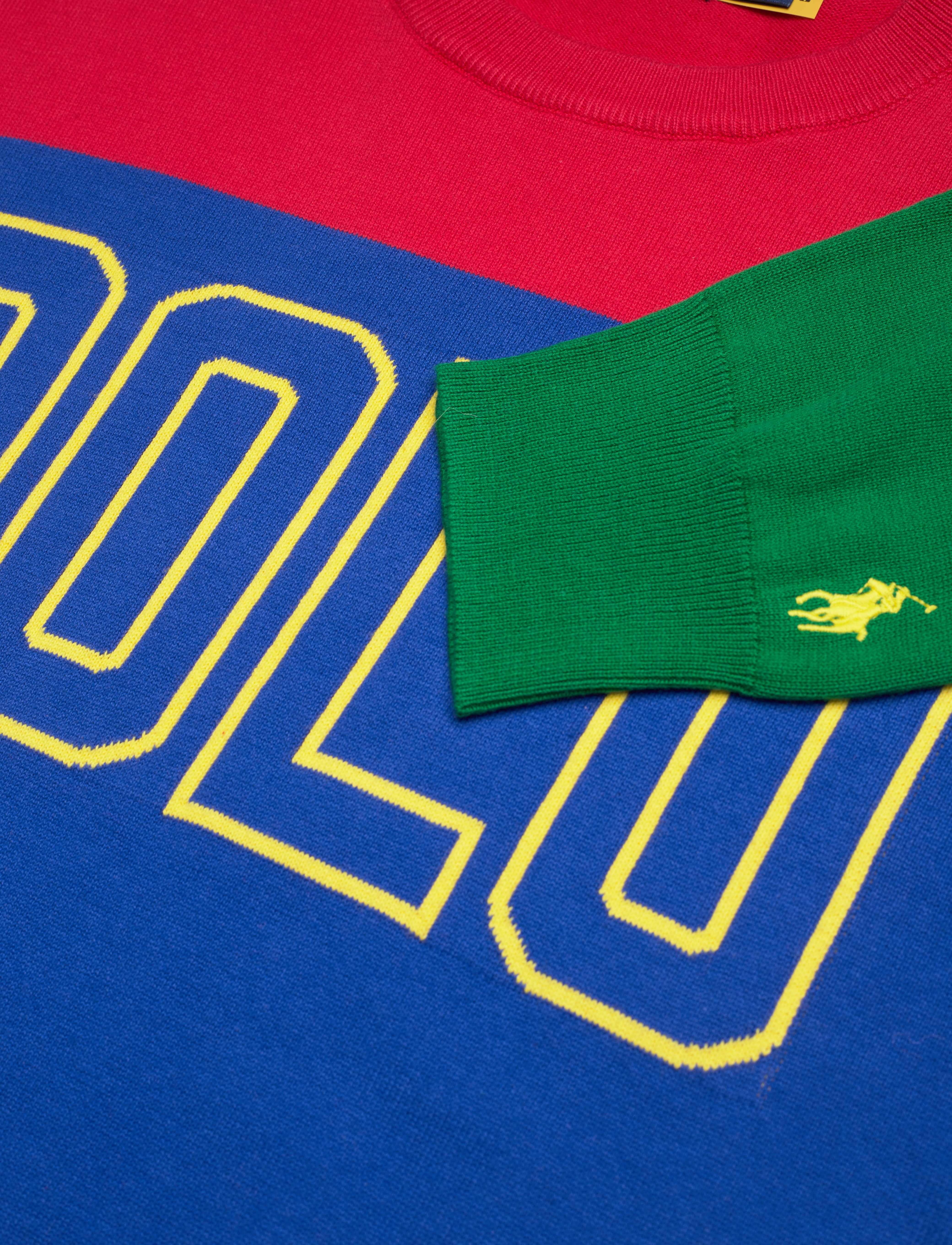 Polo Ralph Lauren - Big Fit Logo Cotton Jumper - multi combo - 3