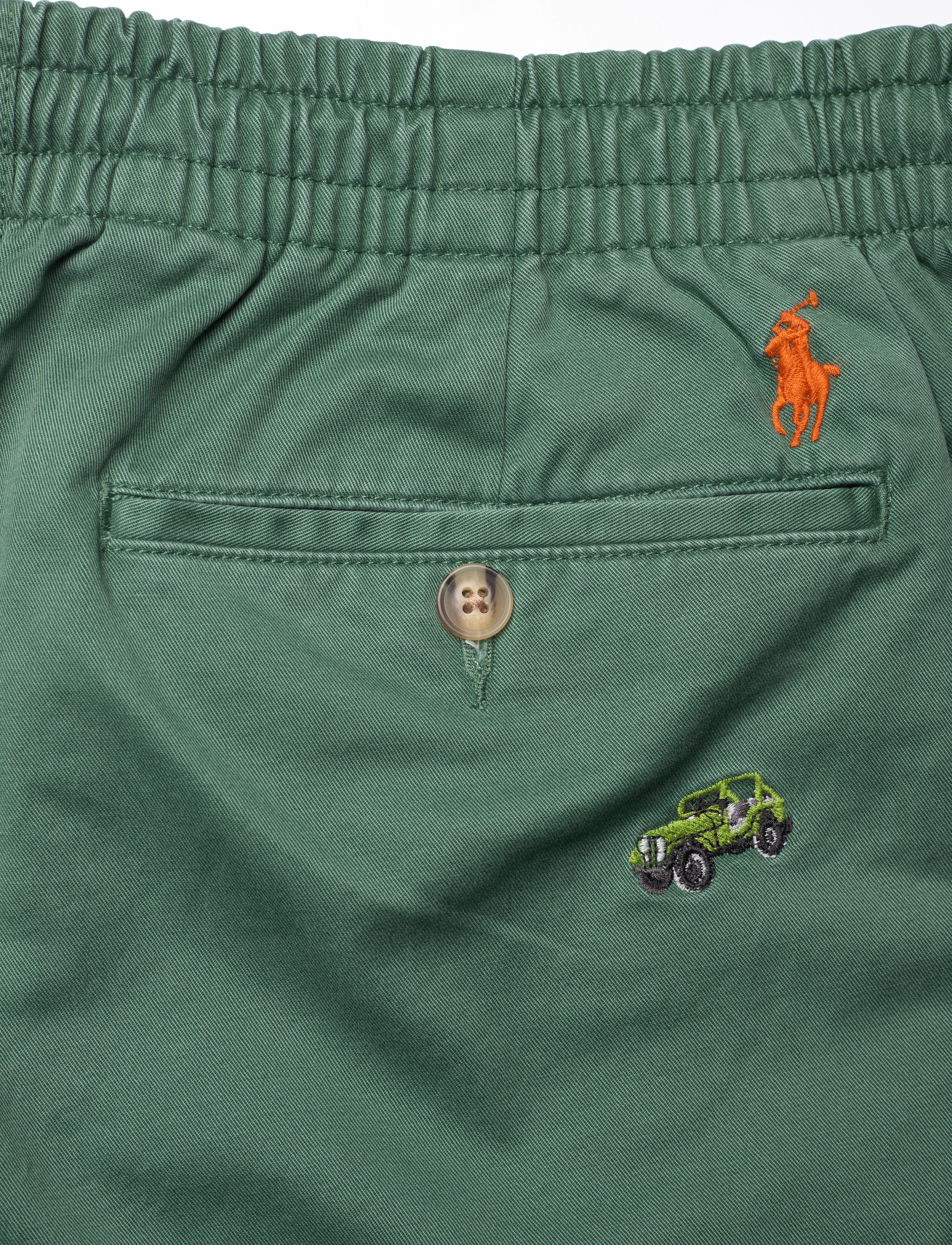 Polo Ralph Lauren - 32/1 STRETCH TWILL-CLASSIC FIT PREP - washed forest w/j - 5