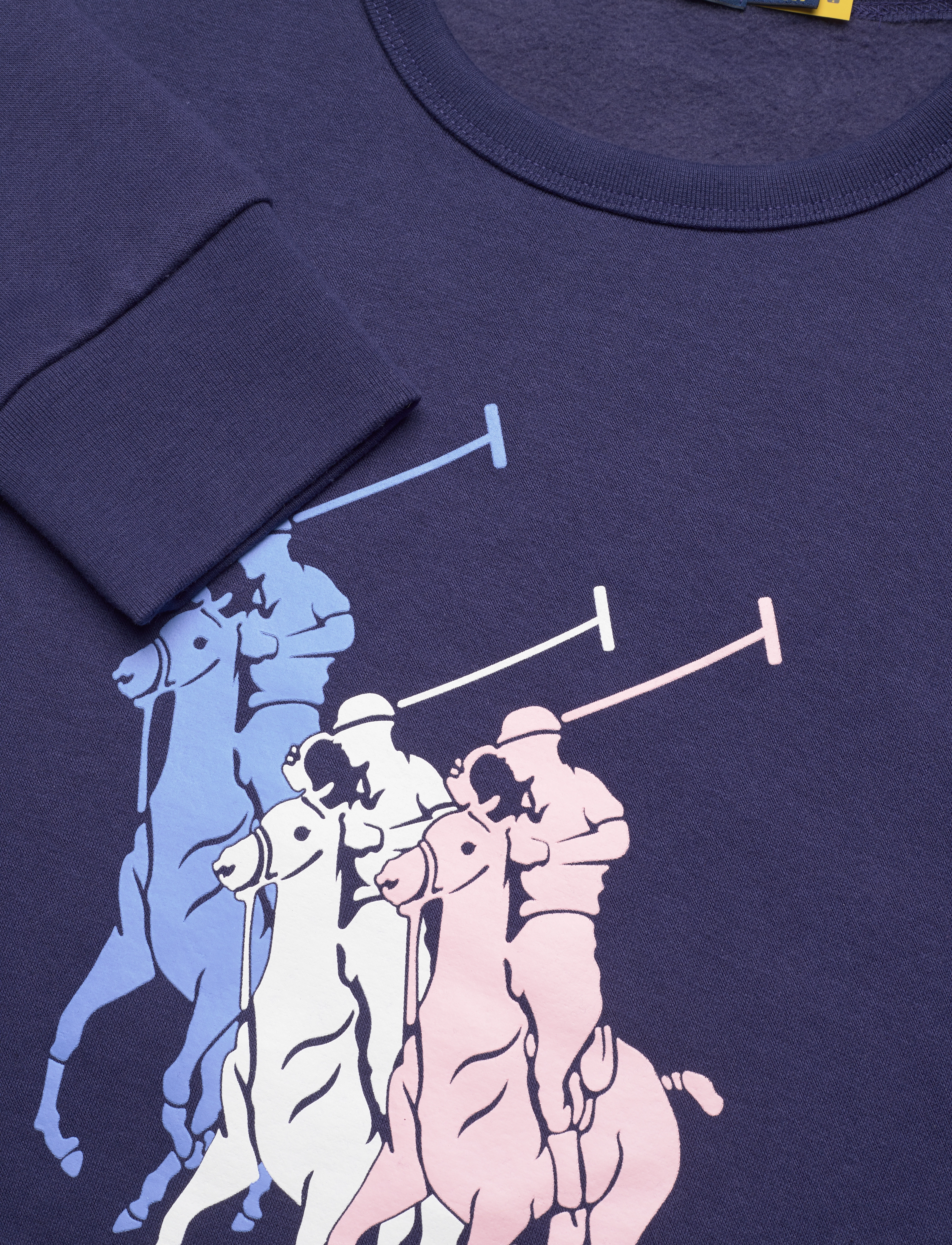 Polo Ralph Lauren - GRAPHIC FLEECE-LSL-SWS - boathouse navy - 3