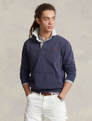 Polo Ralph Lauren - Classic Fit Flag-Patch Rugby Shirt - pikkade varrukatega polod - boathouse navy - 2