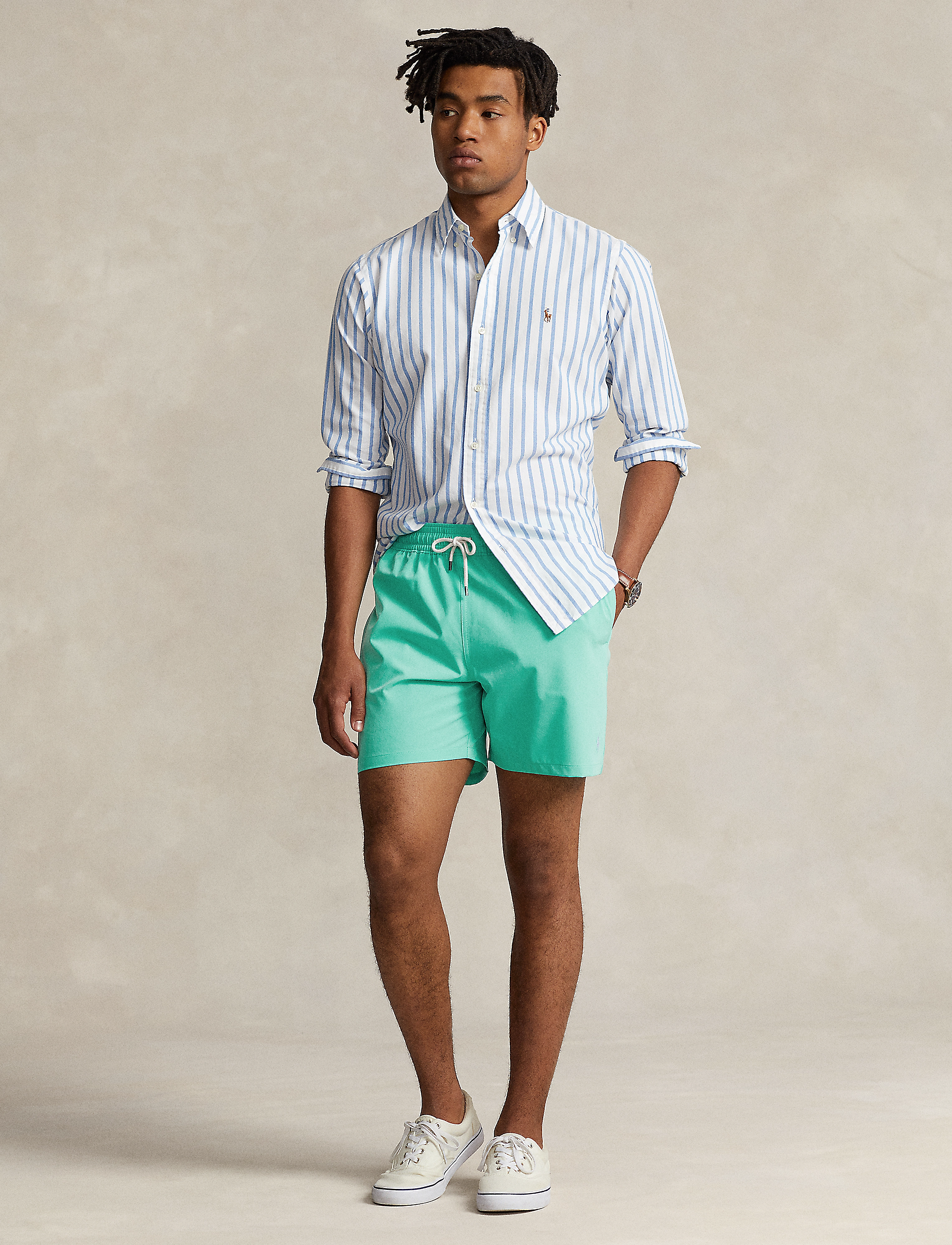 Polo Ralph Lauren - RECYCLED STRTCH PLY-TRAVELER SHORT - sunset green - 2