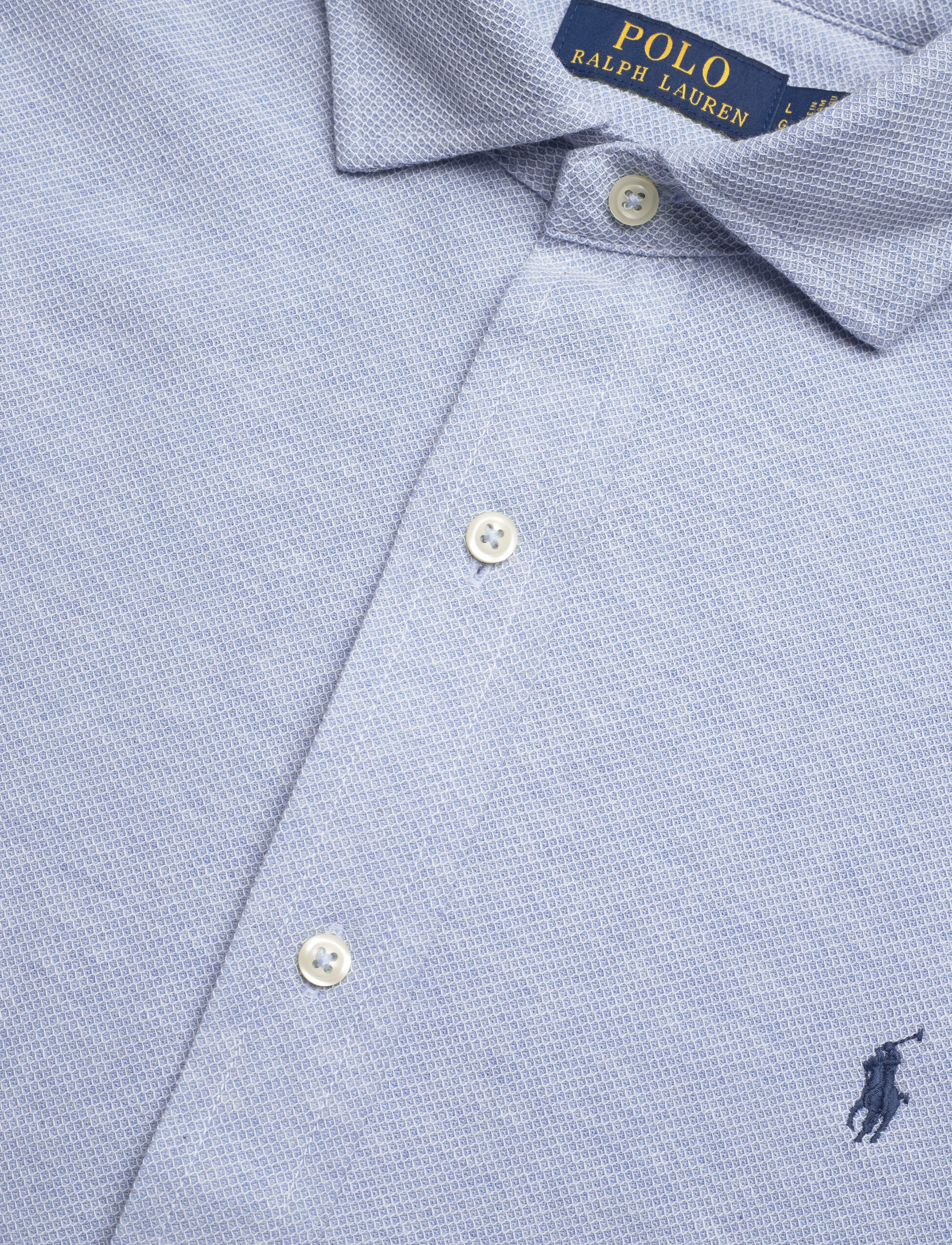 Polo Ralph Lauren - 26/1 SINGLE KNT JCQ-LSL-SPS - jamaica htr/white - 3
