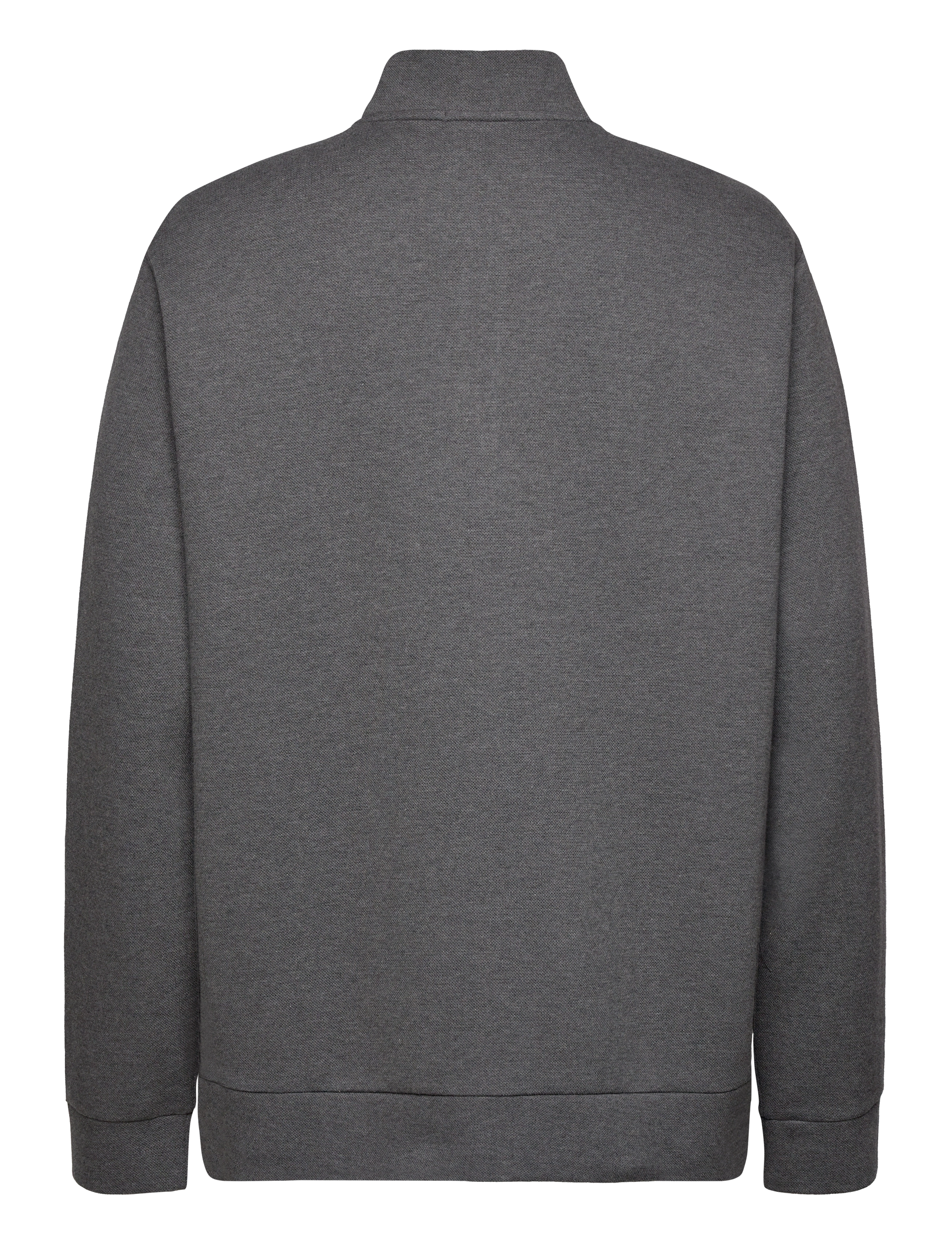 Polo Ralph Lauren - Double-Knit Mesh Quarter-Zip Pullover - barclay heather - 1