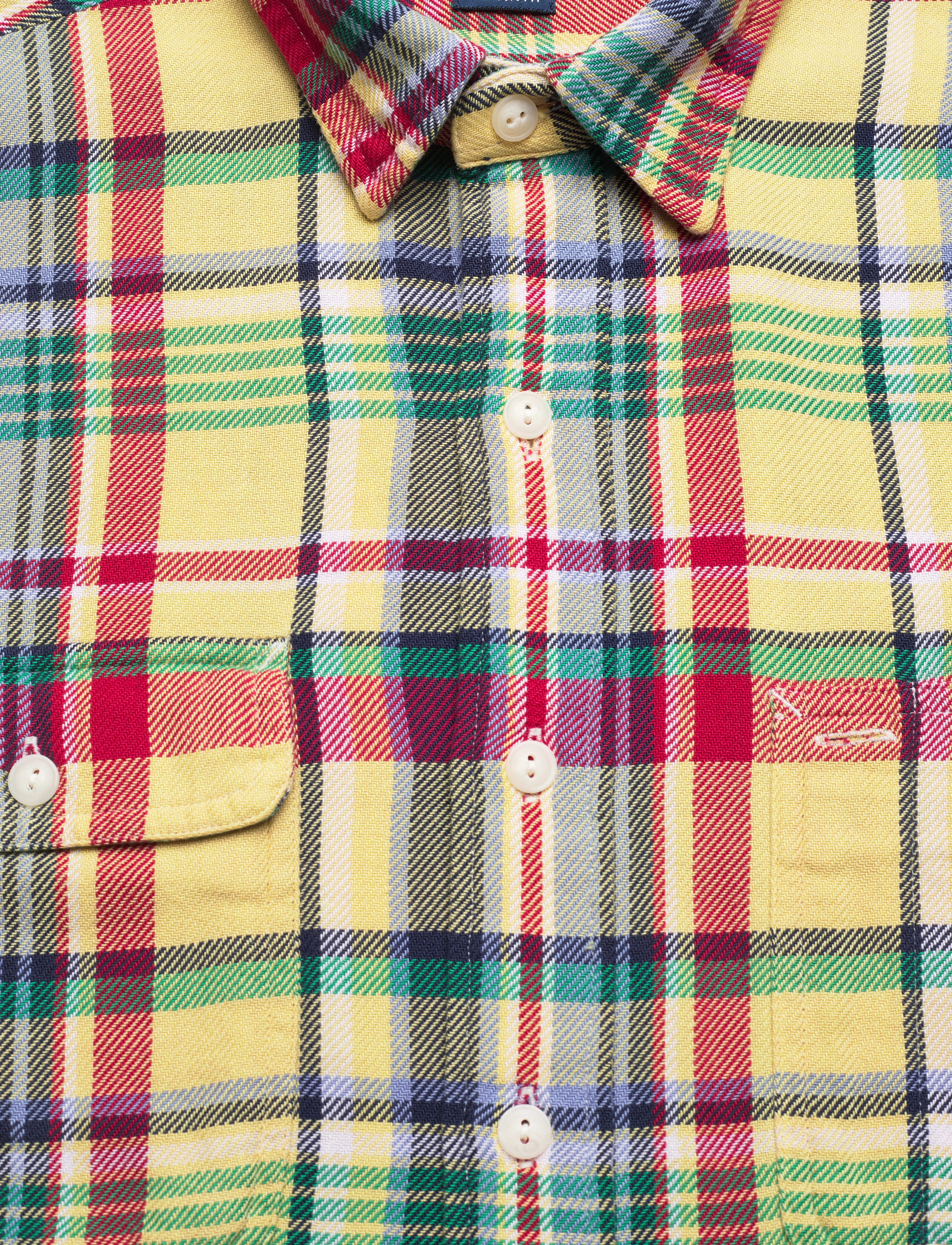 Polo Ralph Lauren - OUTDOOR FLANNEL-CLDNGS - 6082 yellow/green - 3