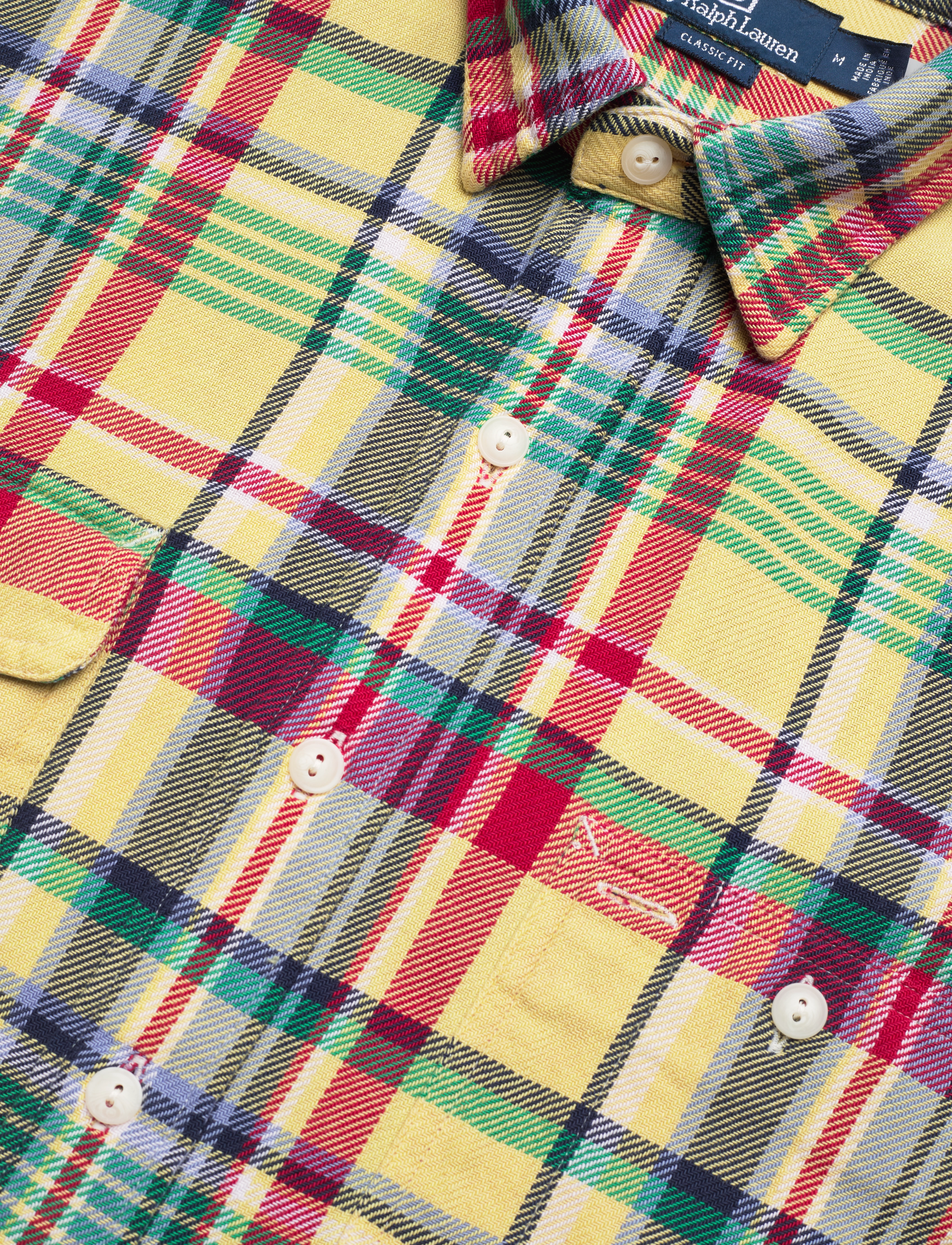 Polo Ralph Lauren - OUTDOOR FLANNEL-CLDNGS - 6082 yellow/green - 4
