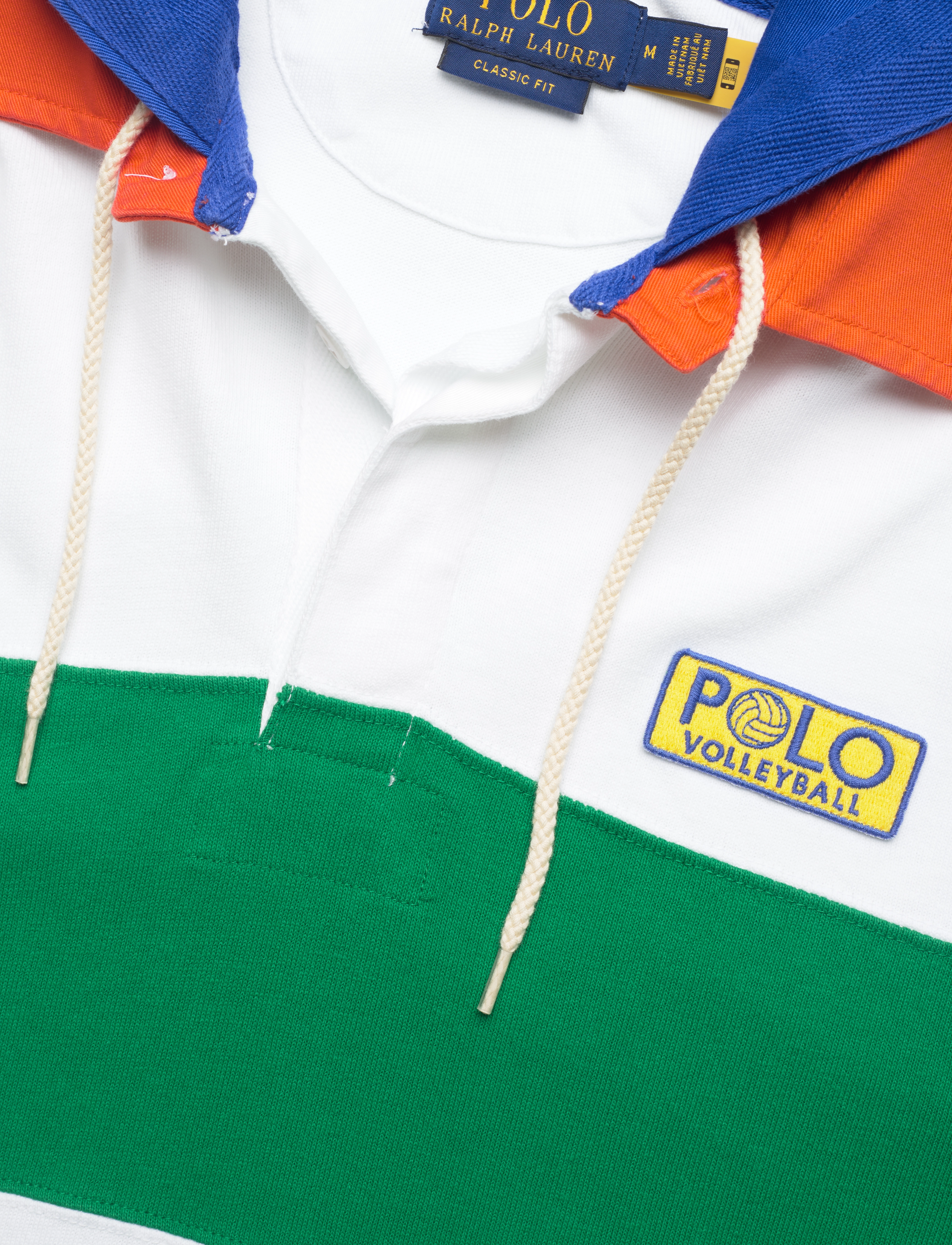 Polo Ralph Lauren - 10/1 JERSEY-LSL-RUG - white multi - 3