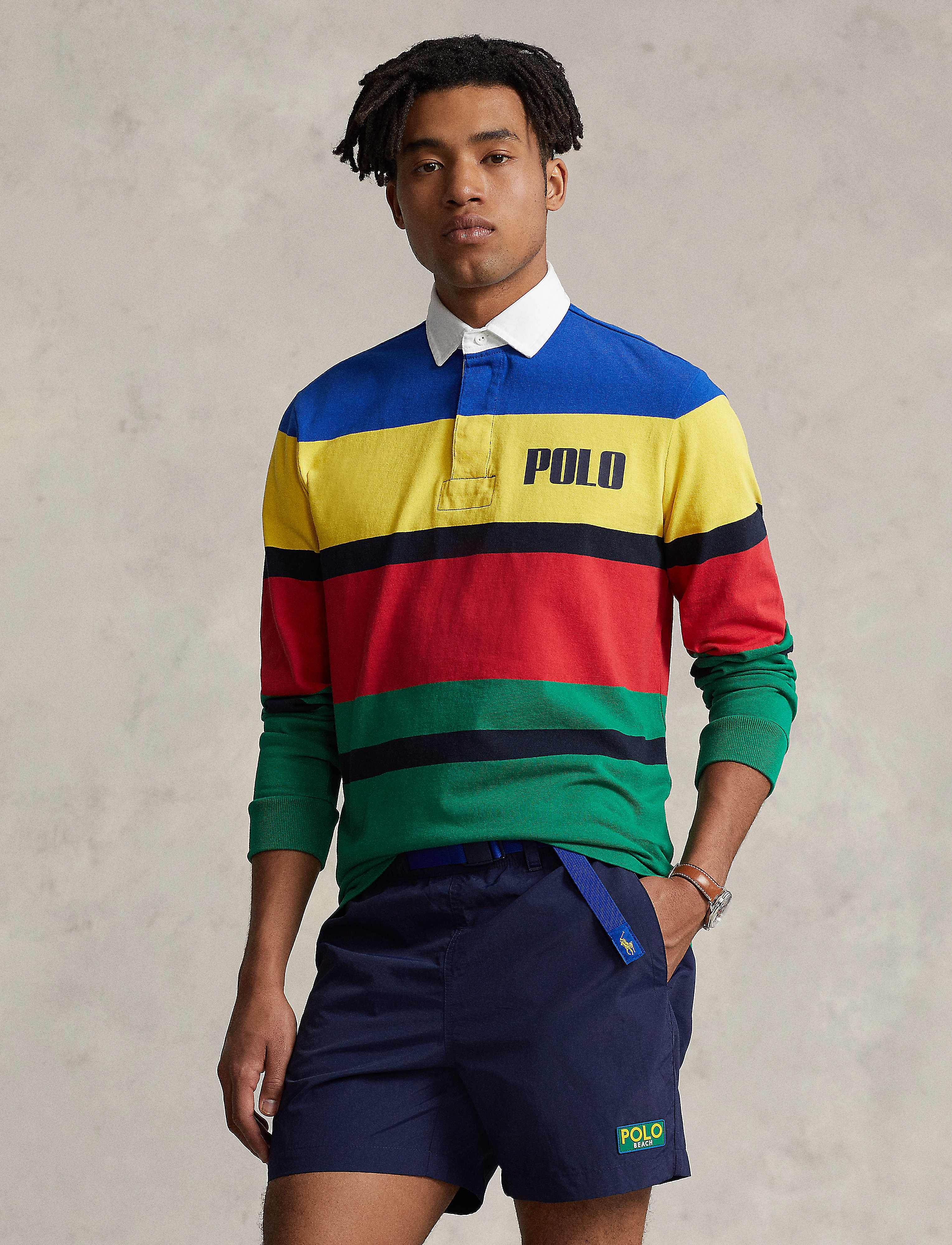 Polo Ralph Lauren - 10/1 JERSEY-LSL-RUG - hillside green mu - 2