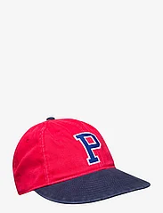 Polo Ralph Lauren - COTTON TWILL-CAP-HAT - kepurės su snapeliu - pandora red/newpo - 0