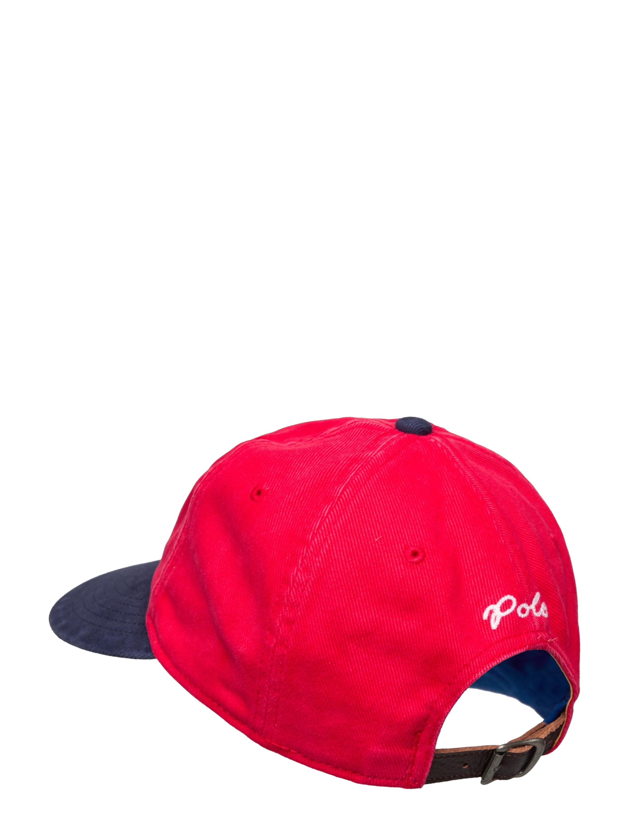 Polo Ralph Lauren - COTTON TWILL-CAP-HAT - pandora red/newpo - 1