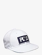 RECYCLED POLY TWILL-CAP-HAT - WHITE