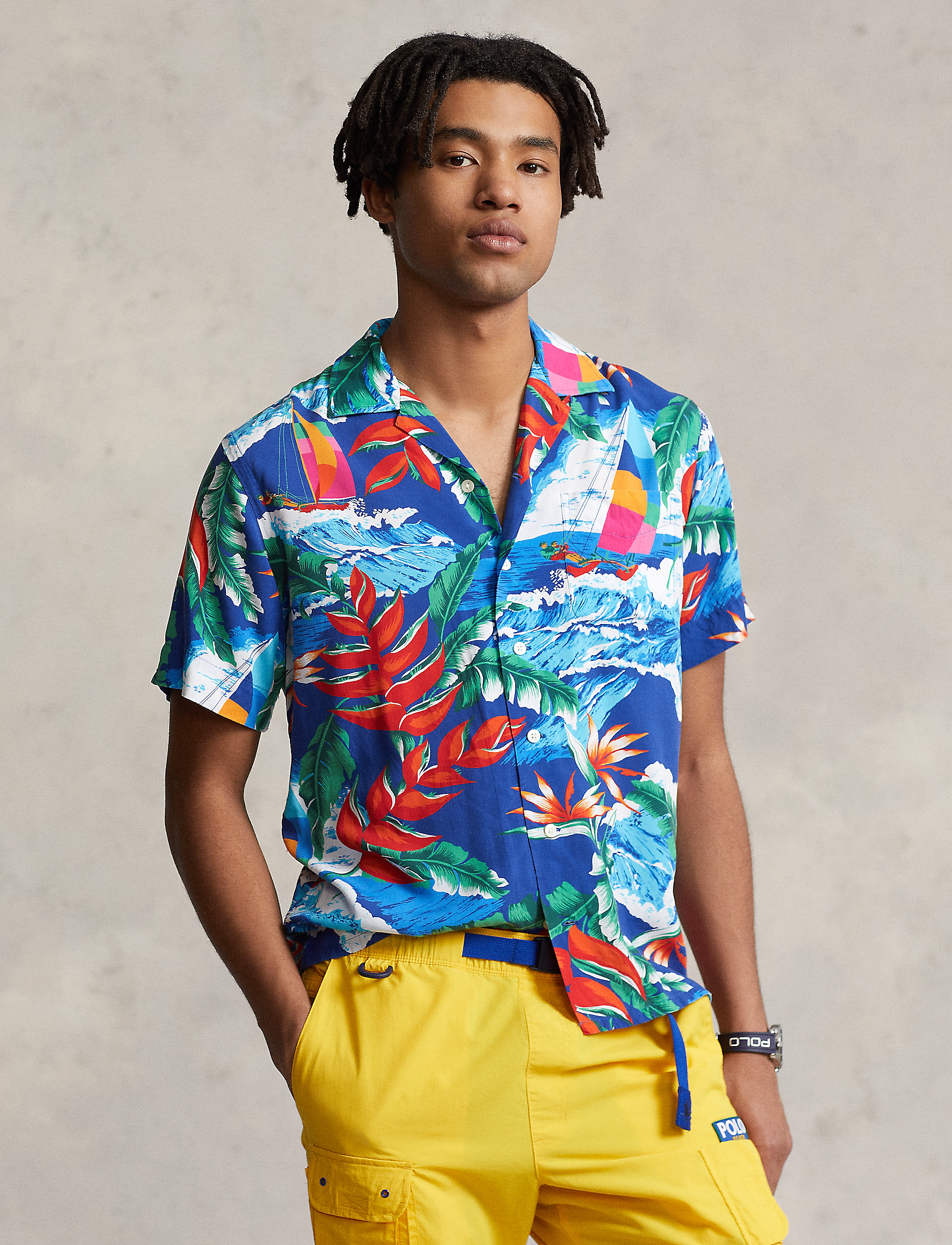 Polo Ralph Lauren - RAYON-CLADY1PKSSS - 6088 sea breeze t - 2