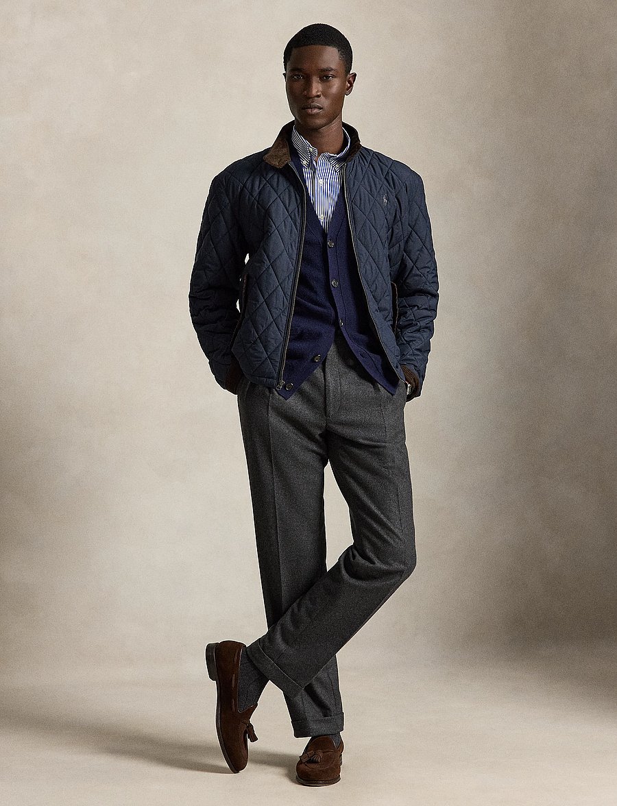 Polo Ralph Lauren - The Beaton Quilted Jacket - gesteppt - college navy/char - 0