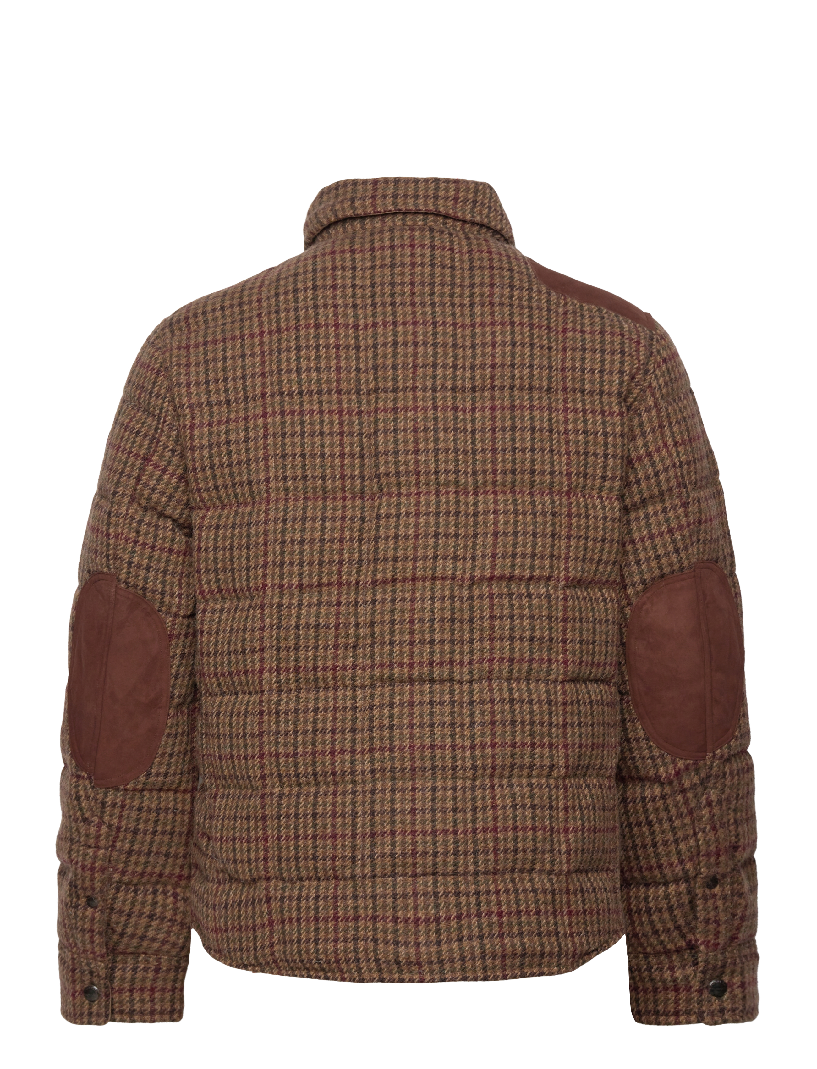 Polo Ralph Lauren - WOOL POLYESTER-WLMNT QLTD DWN JK - burgundy/green ho - 1