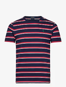 Custom Slim Fit Striped Jersey T-Shirt, Polo Ralph Lauren
