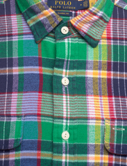Polo Ralph Lauren - Classic Fit Plaid Flannel Workshirt - casual hemden - 6163 green/navy m - 3