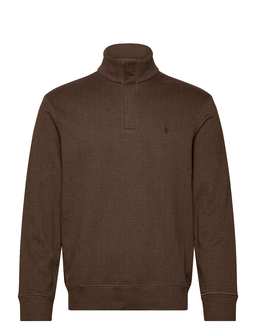 Polo Ralph Lauren - 30/1 DBL KNT JERSEY-LSL-HZP - shop efter anledning - cedar htr herring - 0