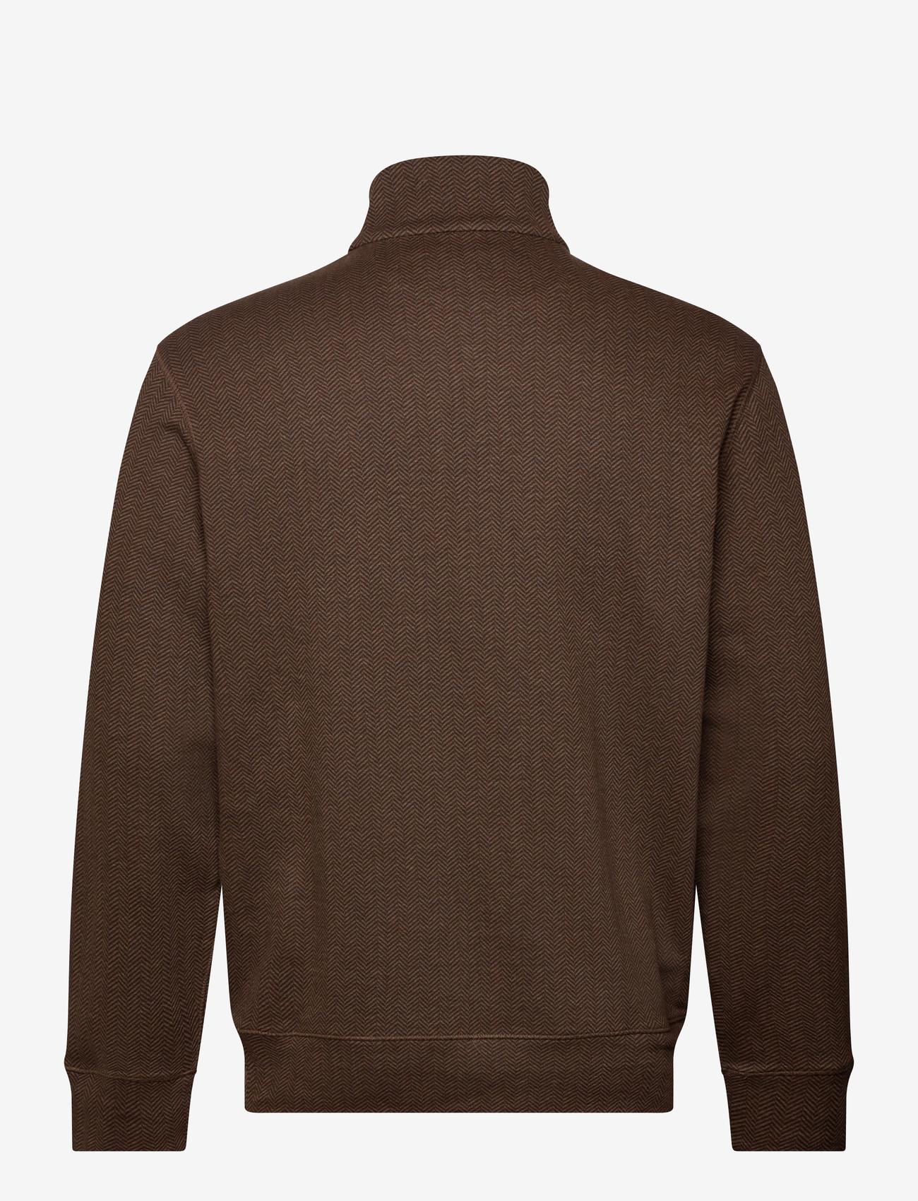 Polo Ralph Lauren - Luxury Jersey Quarter-Zip Pullover - half zip-tröjor - cedar htr herring - 1