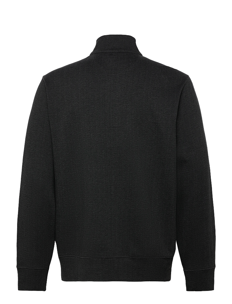 Polo Ralph Lauren - Luxury Jersey Quarter-Zip Pullover - half zip-trøjer - windsor htr herri - 1