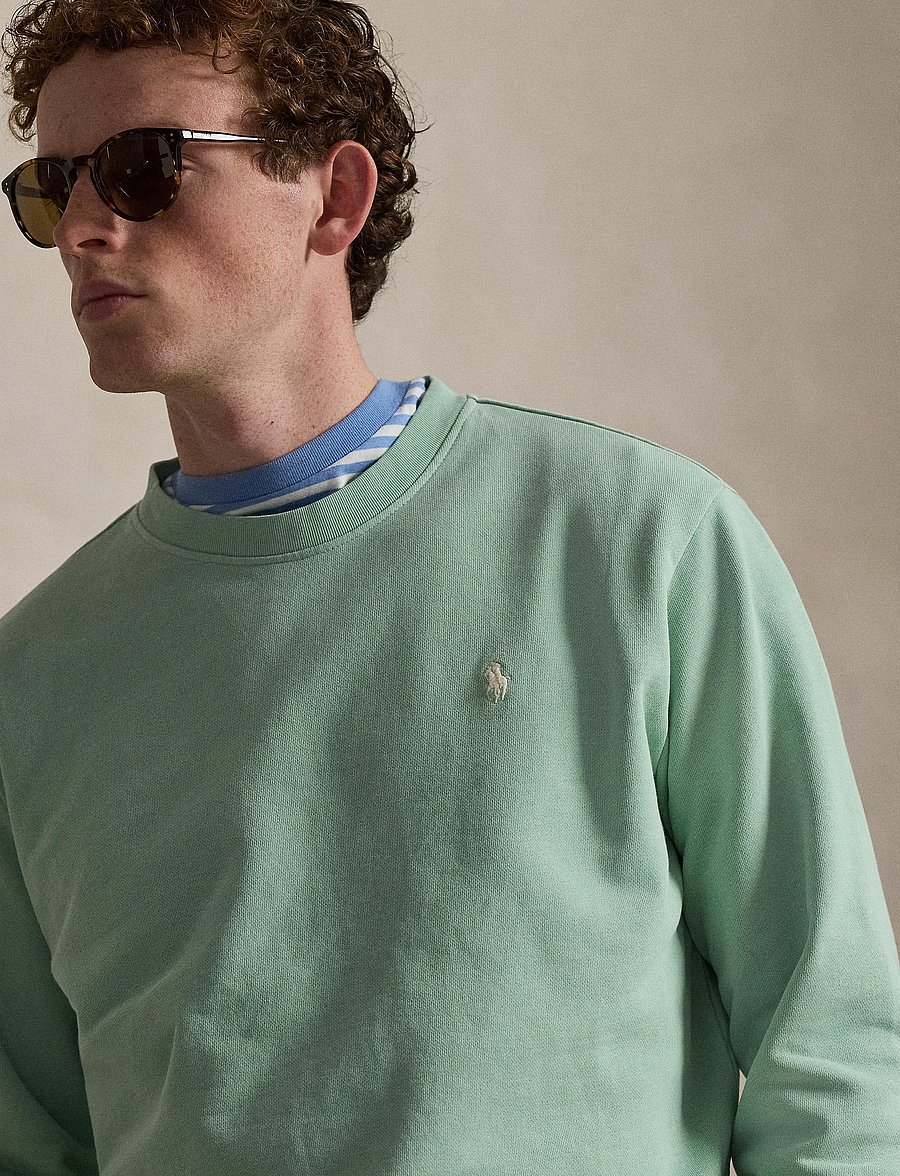 Polo Ralph Lauren - Loopback Fleece Sweatshirt - shoppa efter tillfälle - celadon - 4