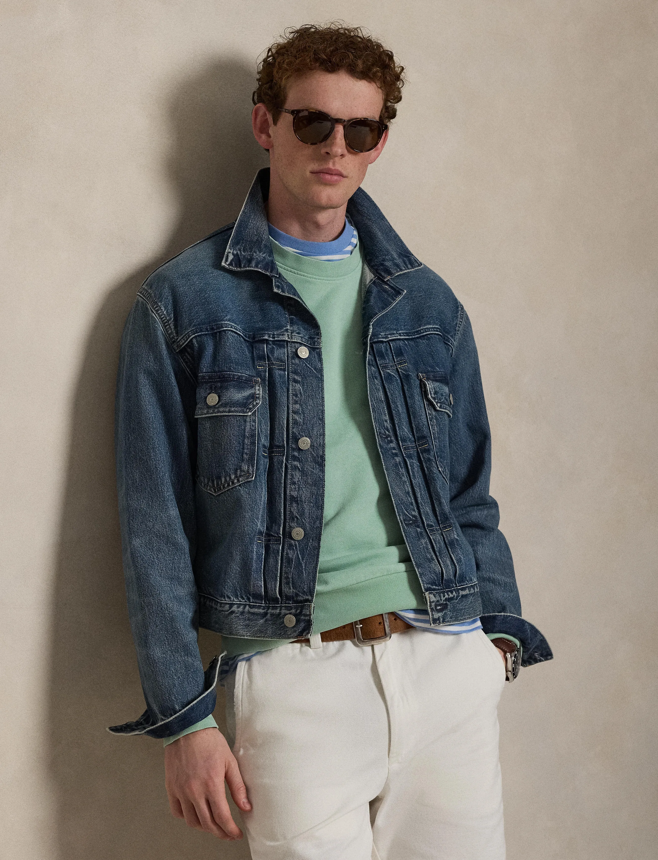 Polo Ralph Lauren - LOOPBACK TERRY-LSL-SWS - shop by occasion - celadon - 5