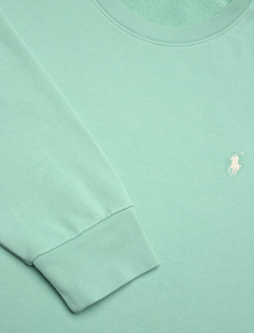 Polo Ralph Lauren - Loopback Fleece Sweatshirt - shop by occasion - celadon - 2
