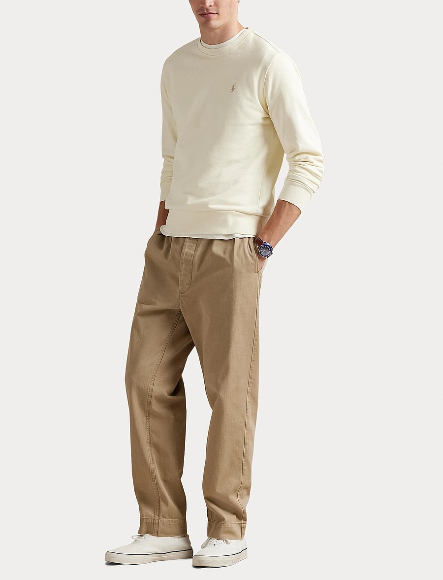 Polo Ralph Lauren - LOOPBACK TERRY-LSL-SWS - sweatshirts - clubhouse cream - 5