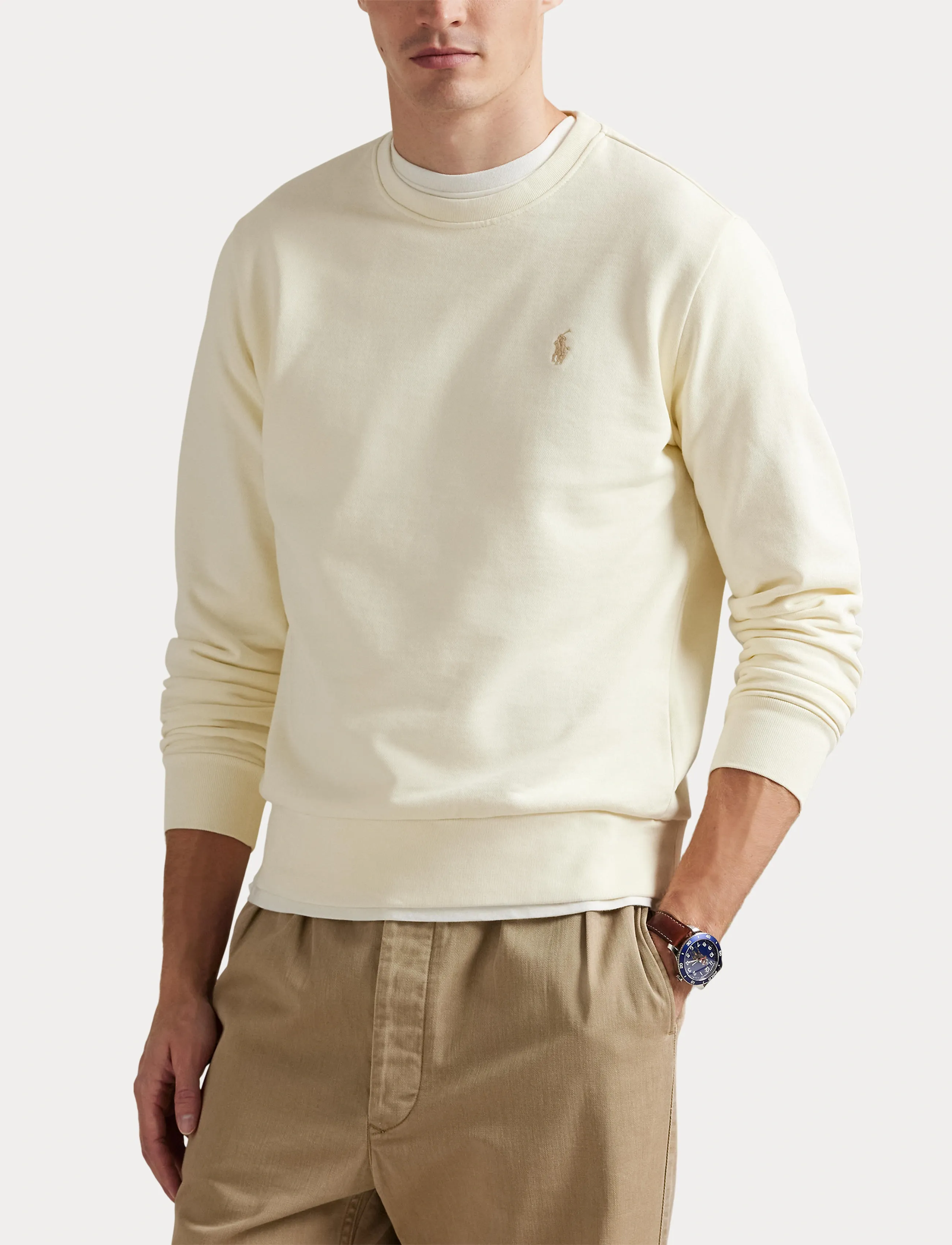 Polo Ralph Lauren Loopback Terry-Lsl-Sws fleecetröja herr – bild 5