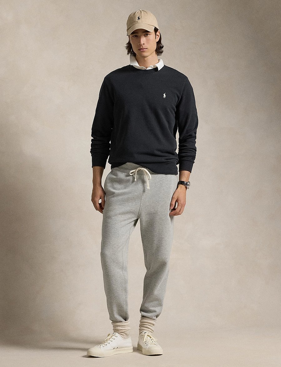 Polo Ralph Lauren - LOOPBACK TERRY-LSL-SWS - shop by occasion - polo black - 0