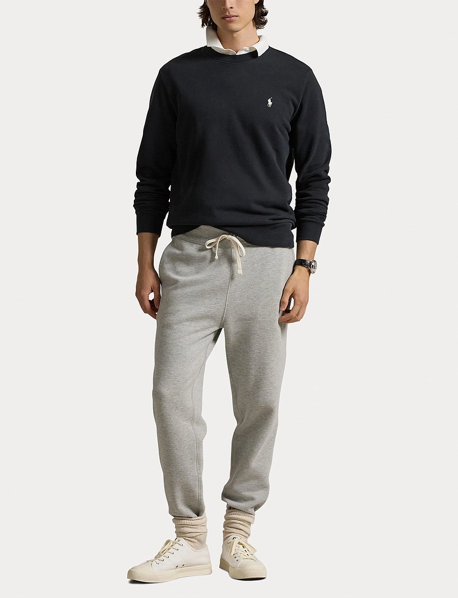 Polo Ralph Lauren - LOOPBACK TERRY-LSL-SWS - shop by occasion - polo black - 4