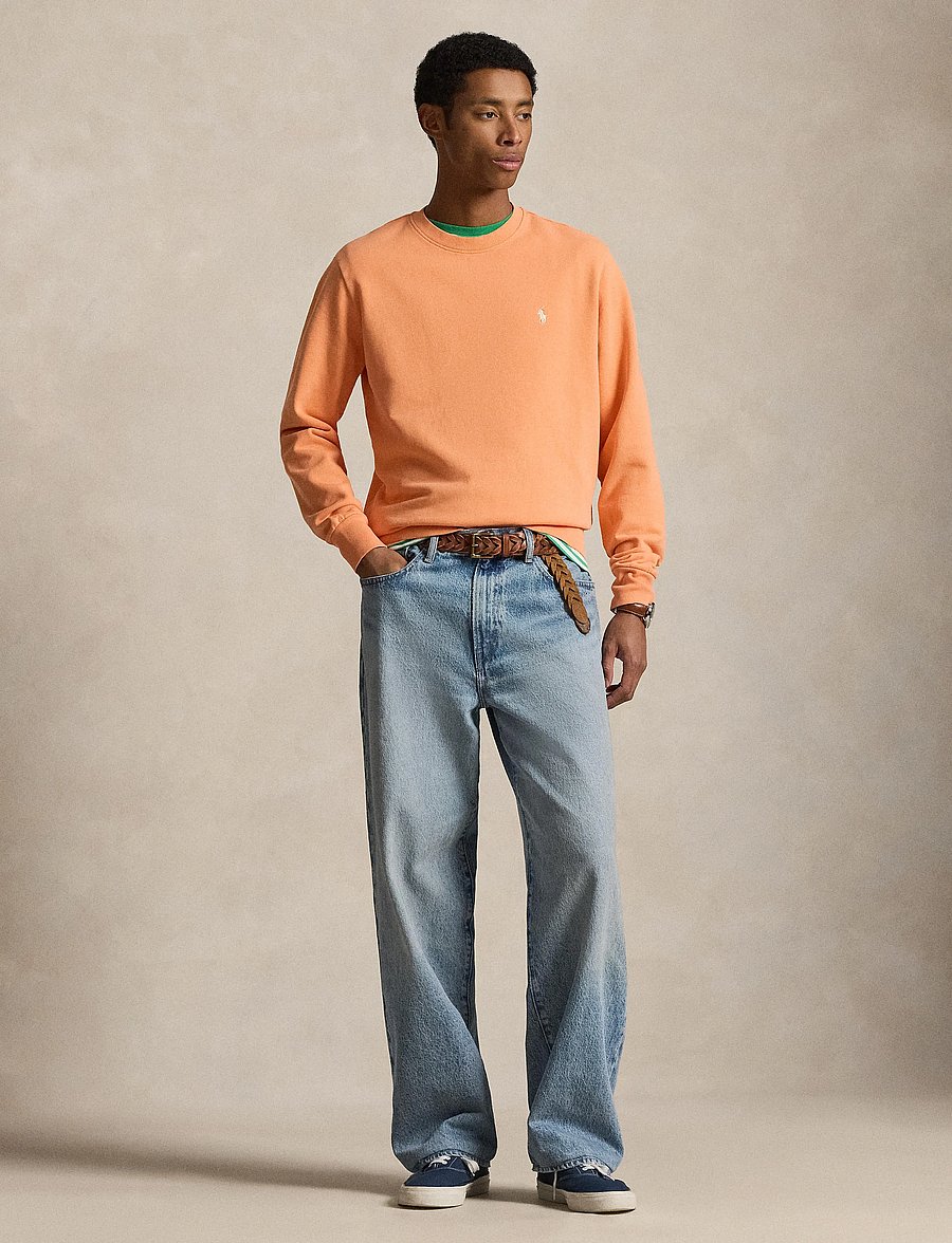 Polo Ralph Lauren - LOOPBACK TERRY-LSL-SWS - shop by occasion - pompano orange - 0