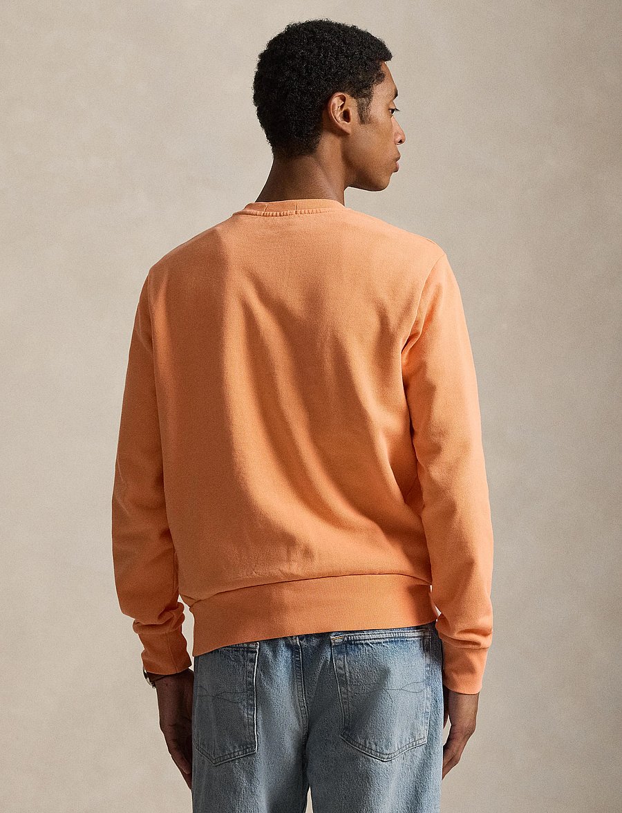 Polo Ralph Lauren - LOOPBACK TERRY-LSL-SWS - shop by occasion - pompano orange - 3