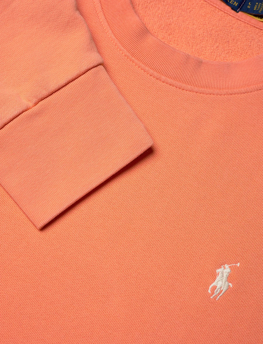 Polo Ralph Lauren - LOOPBACK TERRY-LSL-SWS - shop by occasion - pompano orange - 4