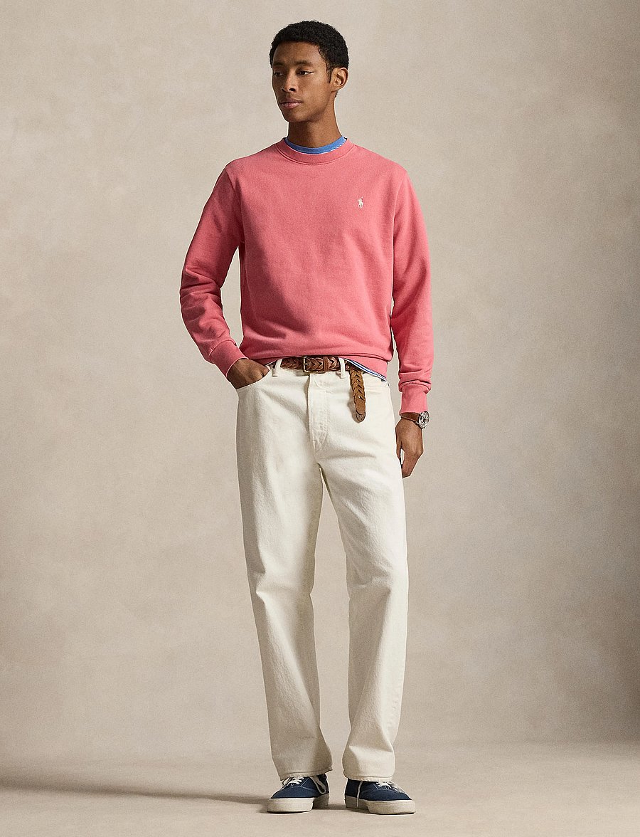 Polo Ralph Lauren - LOOPBACK TERRY-LSL-SWS - shop by occasion - red sky - 0