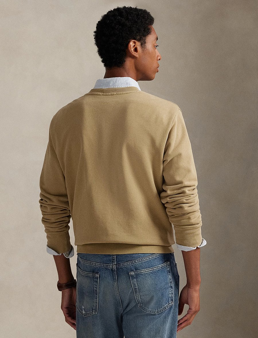 Polo Ralph Lauren - LOOPBACK TERRY-LSL-SWS - shop by occasion - rl khaki - 2