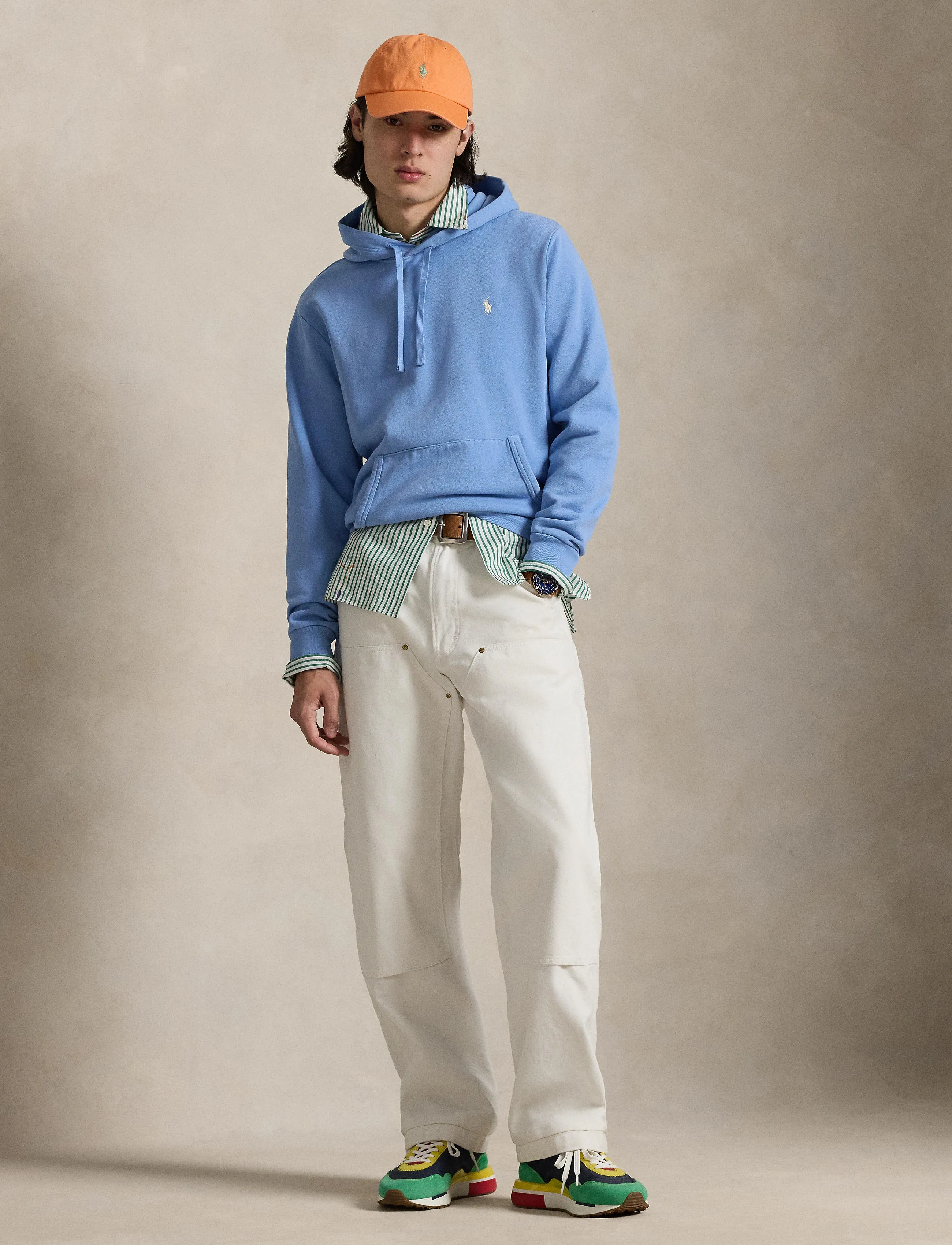 Polo Ralph Lauren LOOPBACK TERRY-LSL-SWS - Kapuzenpullover - BRISTOL BLUE / blue