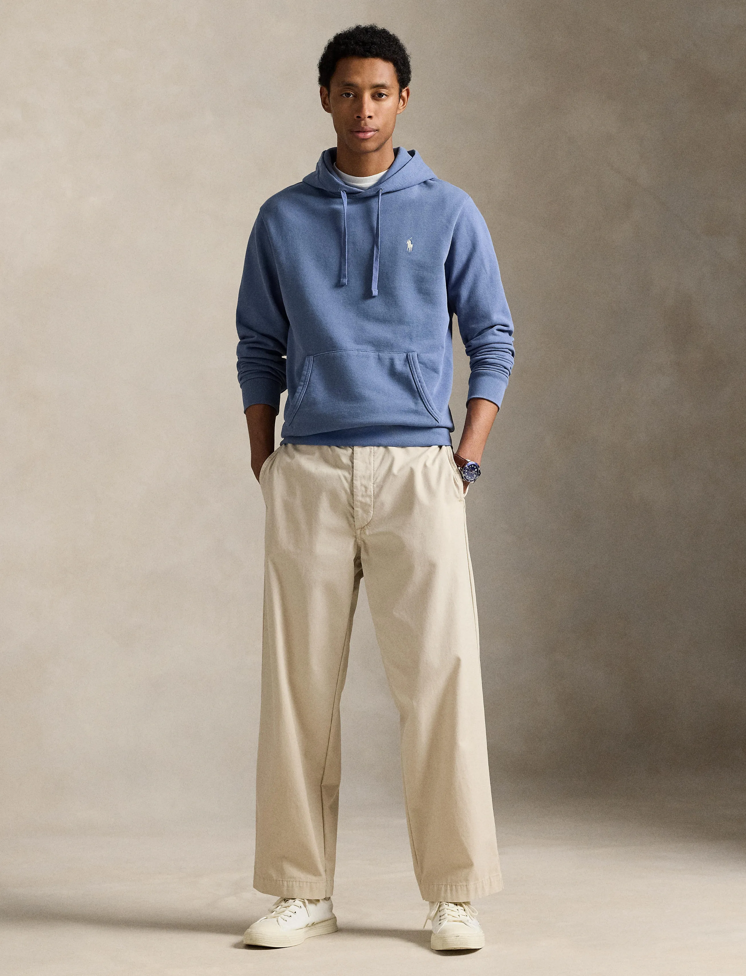 Polo Ralph Lauren Loopback Fleece Hoodie - Kampagne - CAPRI BLUE / blue