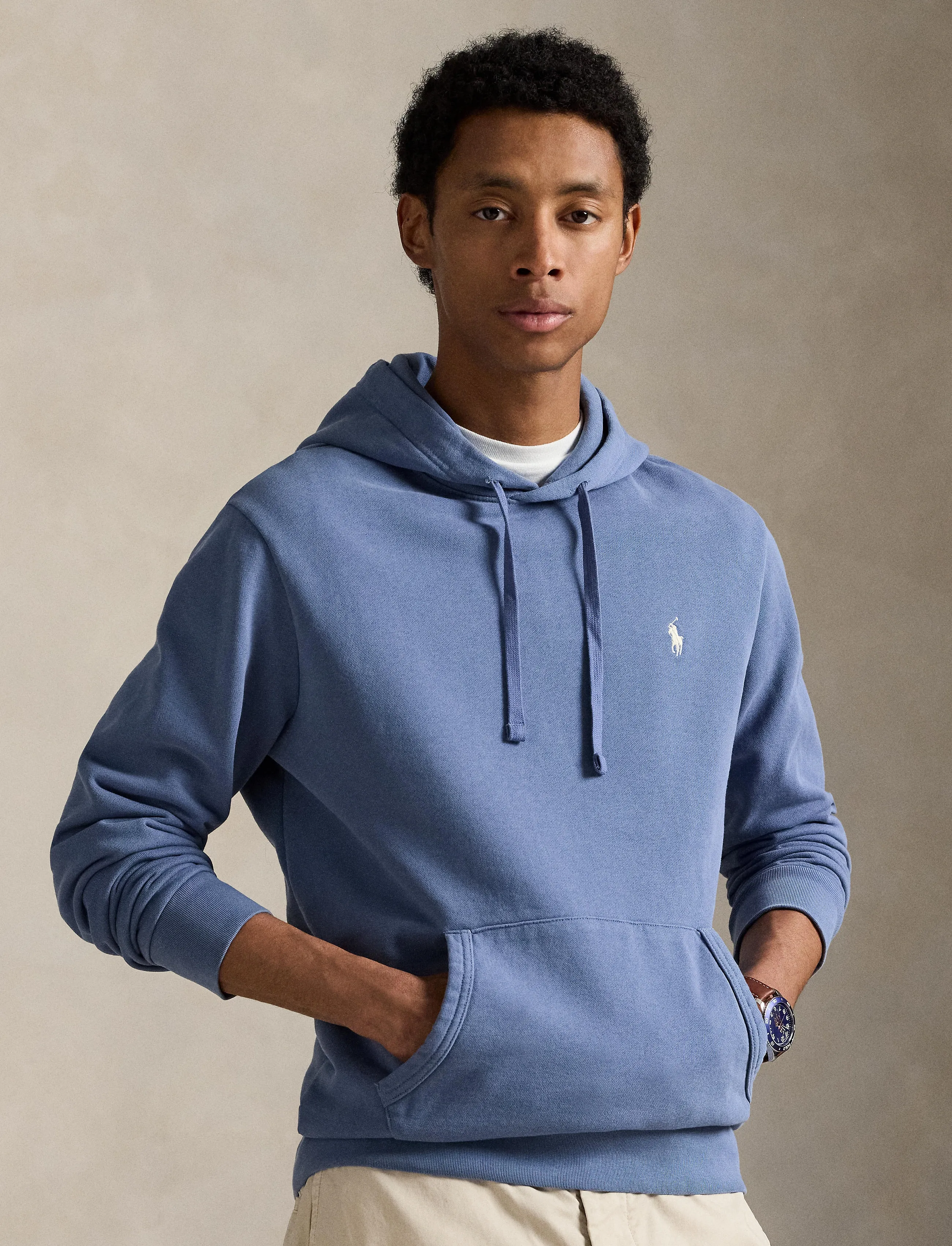 Polo Ralph Lauren - Loopback Fleece Hoodie - sweatshirts - capri blue - 3