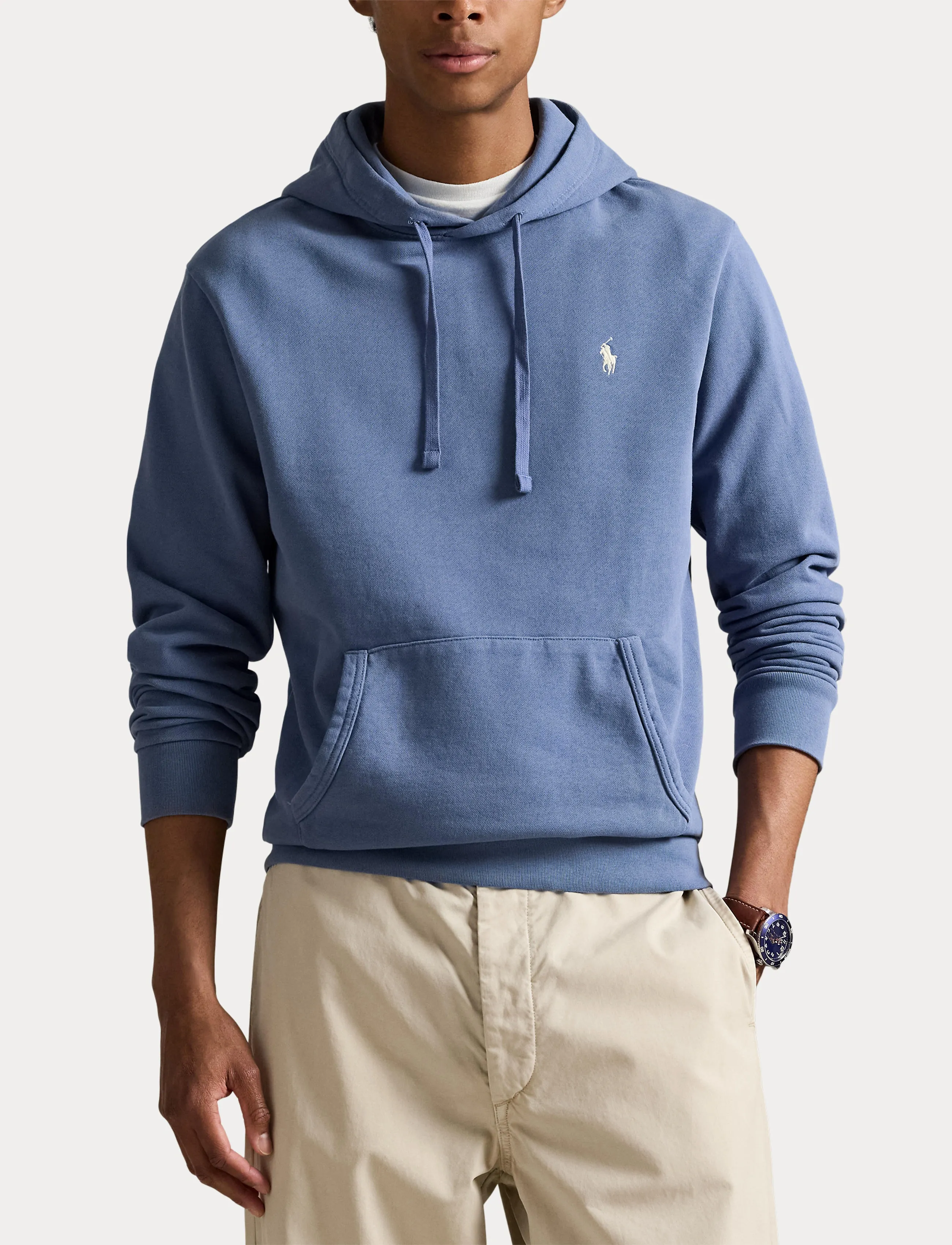 Polo Ralph Lauren - Loopback Fleece Hoodie - sweatshirts - capri blue - 5