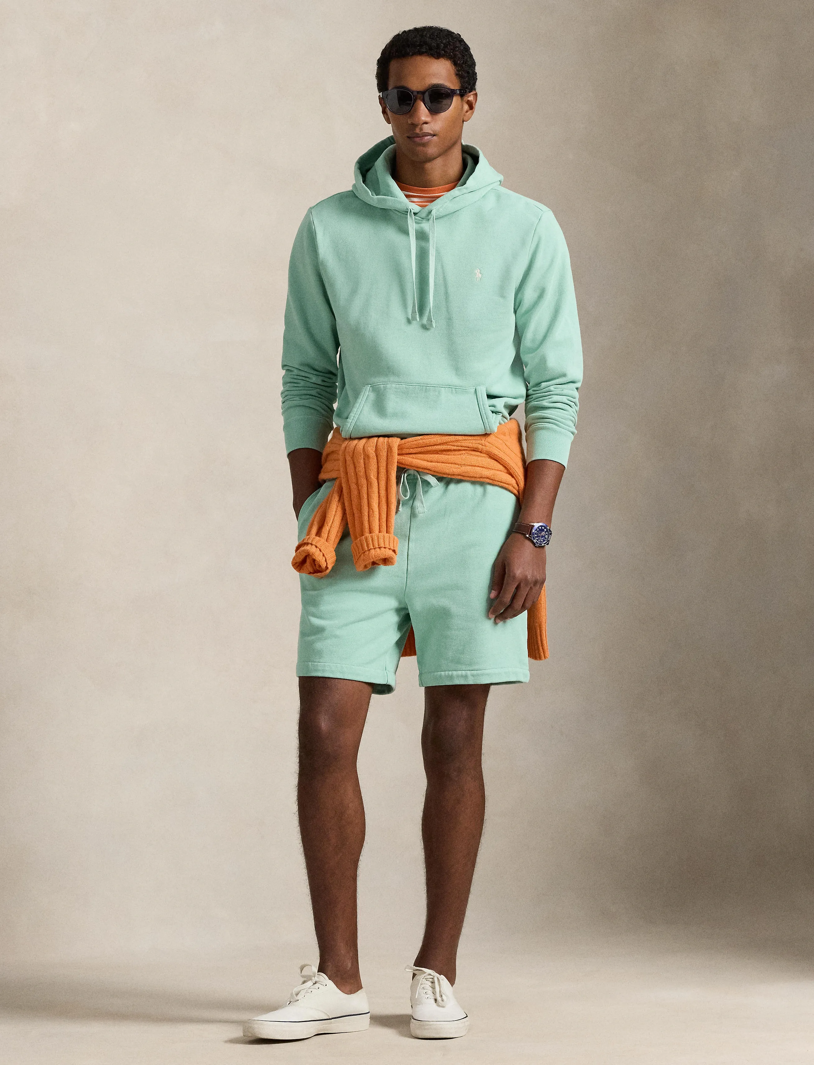 Polo Ralph Lauren Loopback Fleece Hoodie - Hættetrøjer - CELADON / green