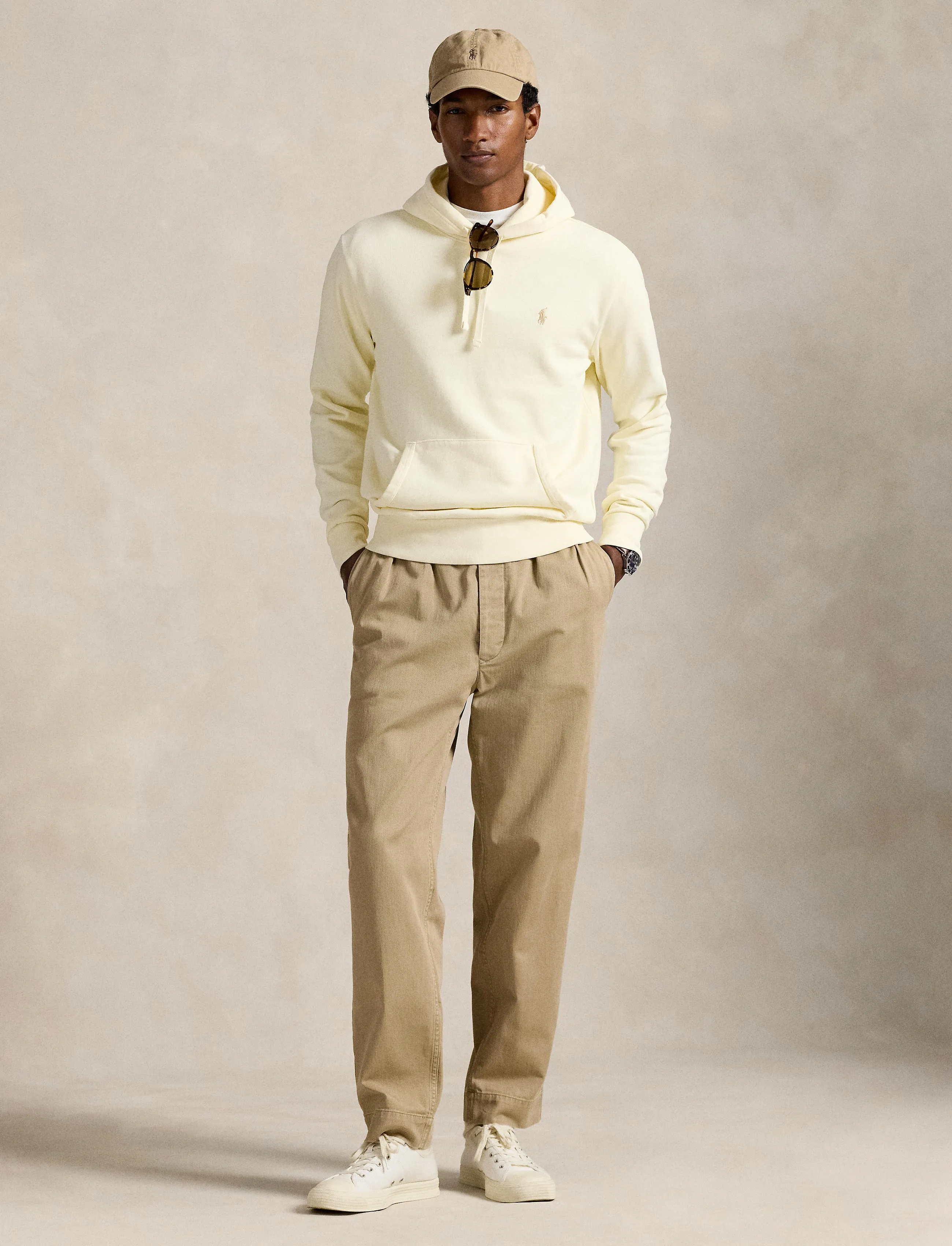 Polo Ralph Lauren LOOPBACK TERRY-LSL-SWS - Sweatshirts - CLUBHOUSE CREAM / cream