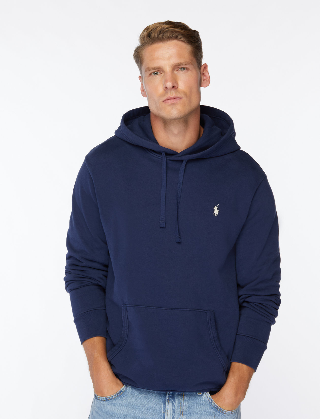 Polo Ralph Lauren - Loopback Fleece Hoodie - hupparit - cruise navy - 0