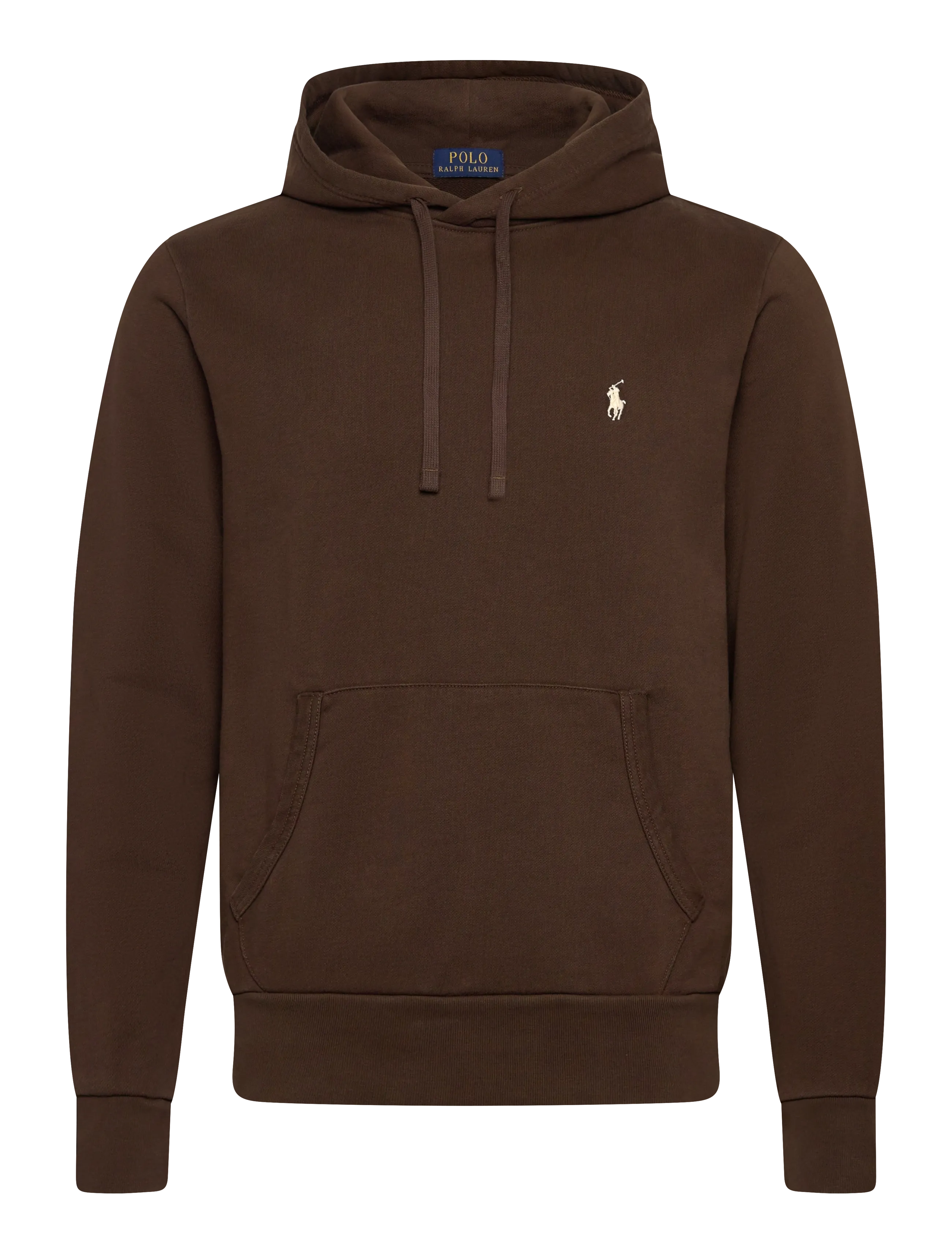 Loopback Fleece Hoodie - DARK BEECH