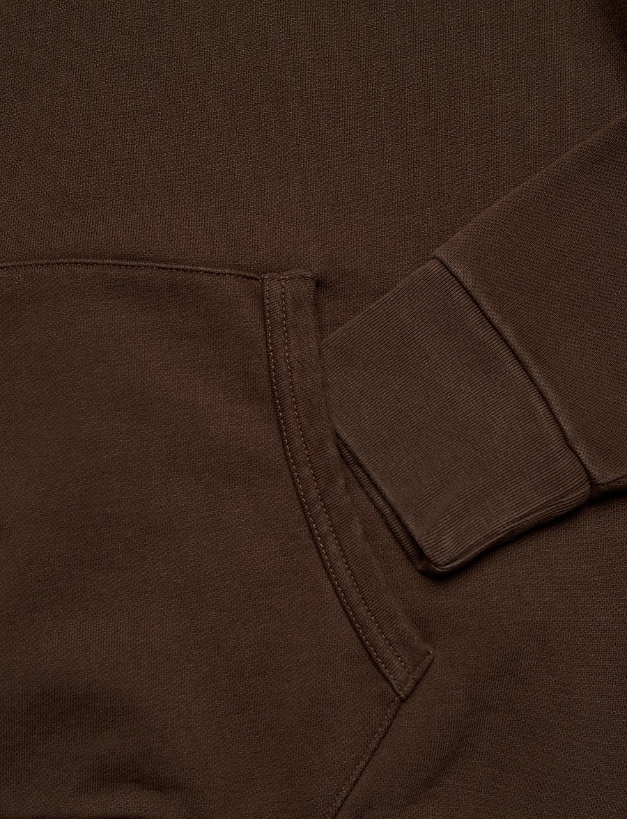 Polo Ralph Lauren - LOOPBACK TERRY-LSL-SWS - kapuutsiga dressipluusid - dark beech - 3