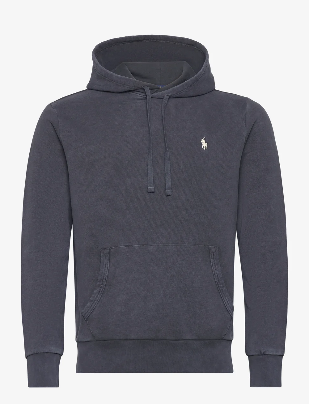 Black polo fleece hoodie sales