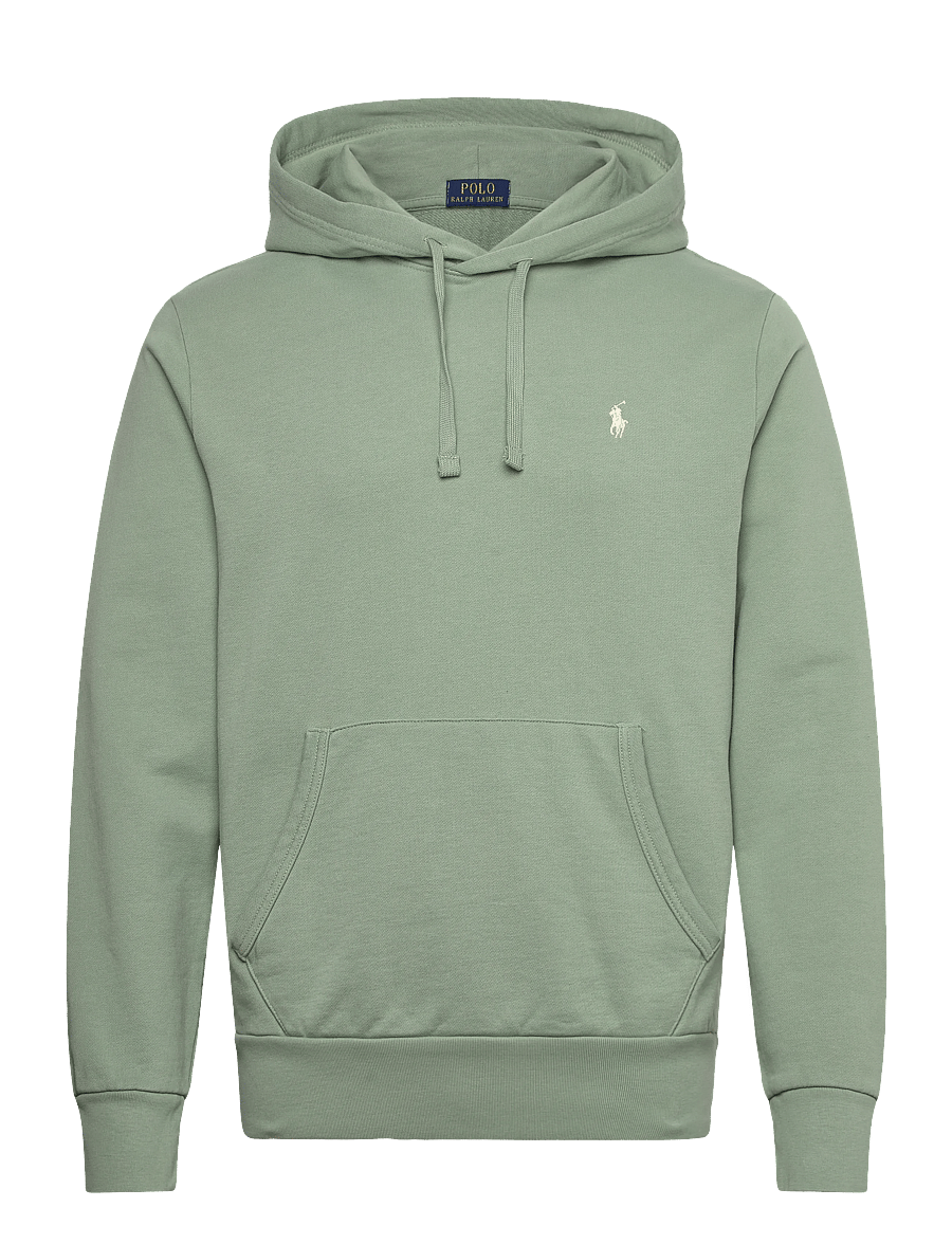 Polo Ralph Lauren - Loopback Fleece Hoodie - hættetrøjer - light green - 0