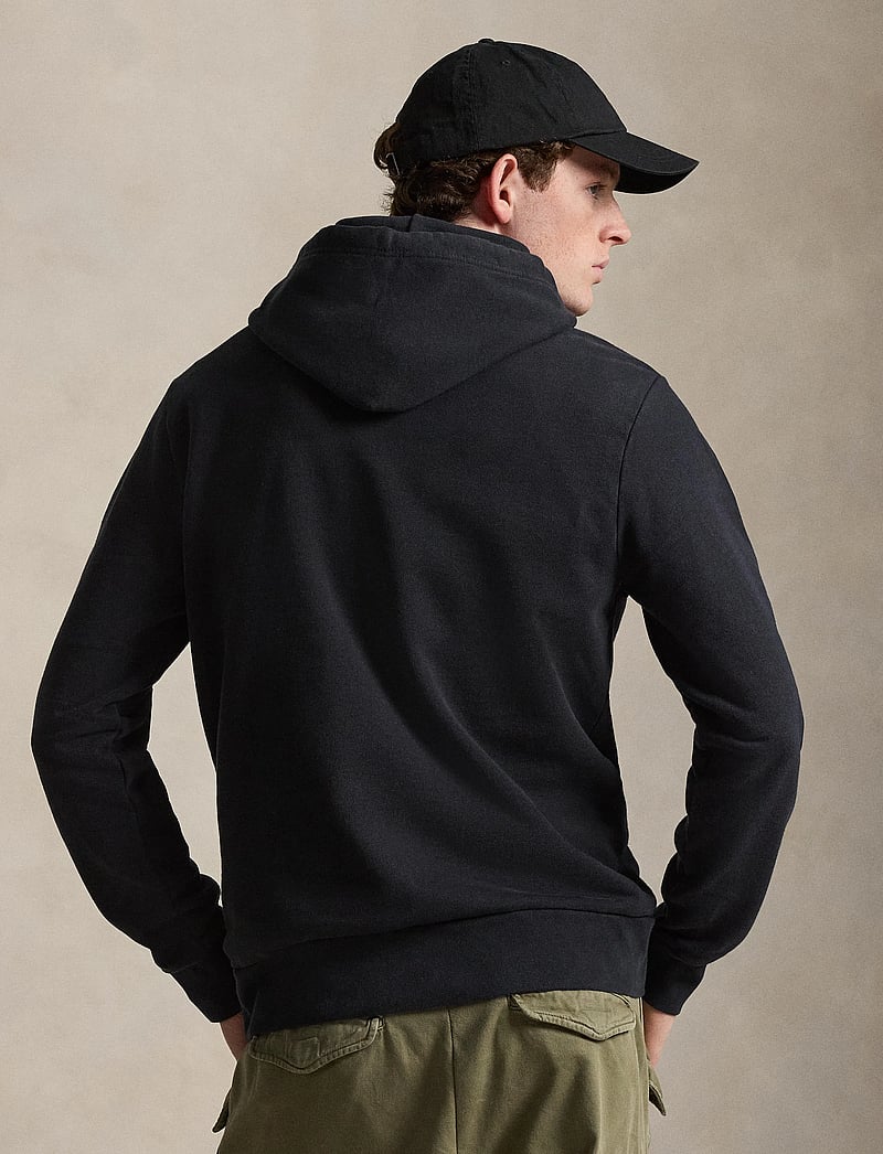 Polo Ralph Lauren - LOOPBACK TERRY-LSL-SWS - hættetrøjer - polo black - 2