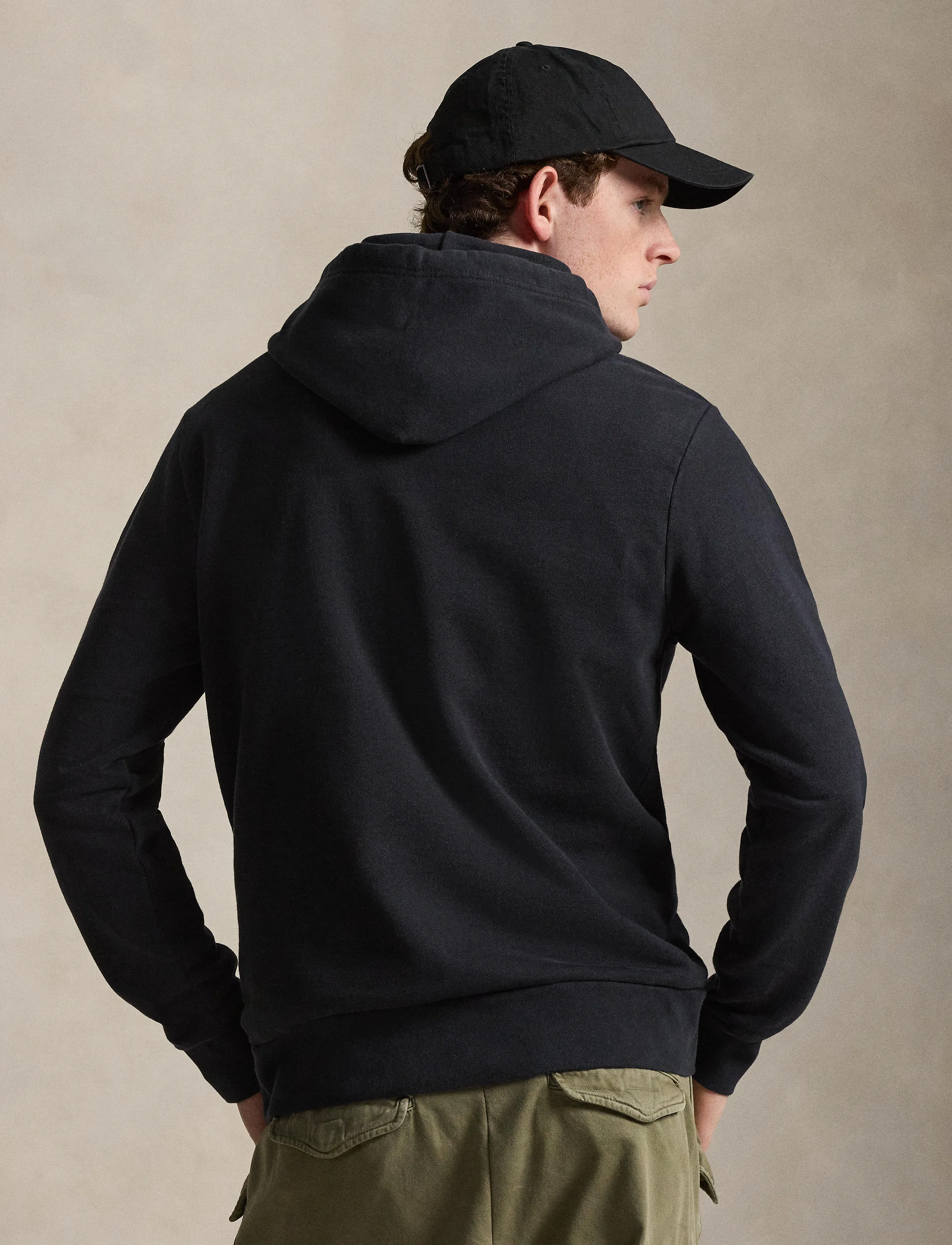 Polo Ralph Lauren - LOOPBACK TERRY-LSL-SWS - kapuzenpullover - polo black - 2