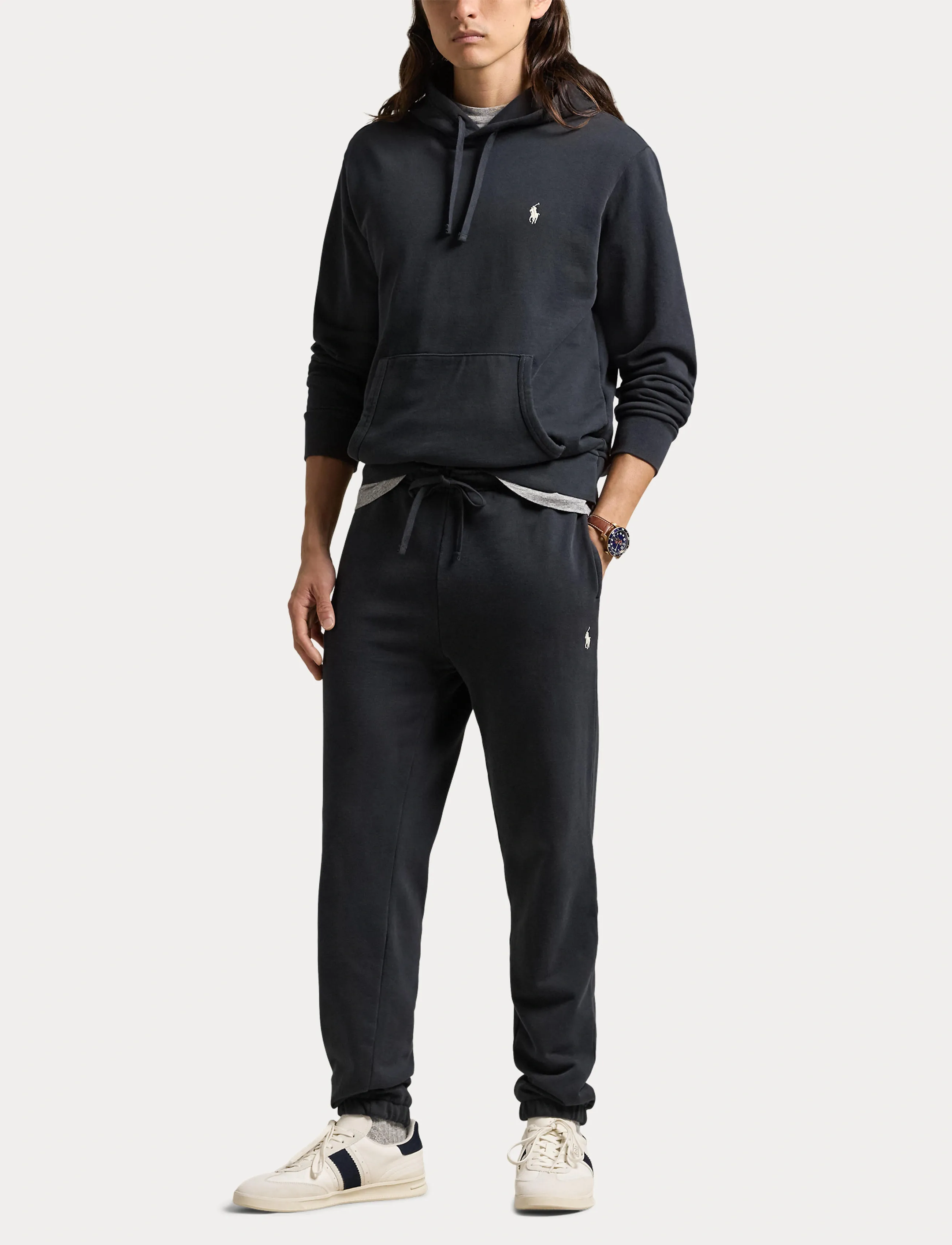Polo Ralph Lauren - LOOPBACK TERRY-LSL-SWS - kapuzenpullover - polo black - 4