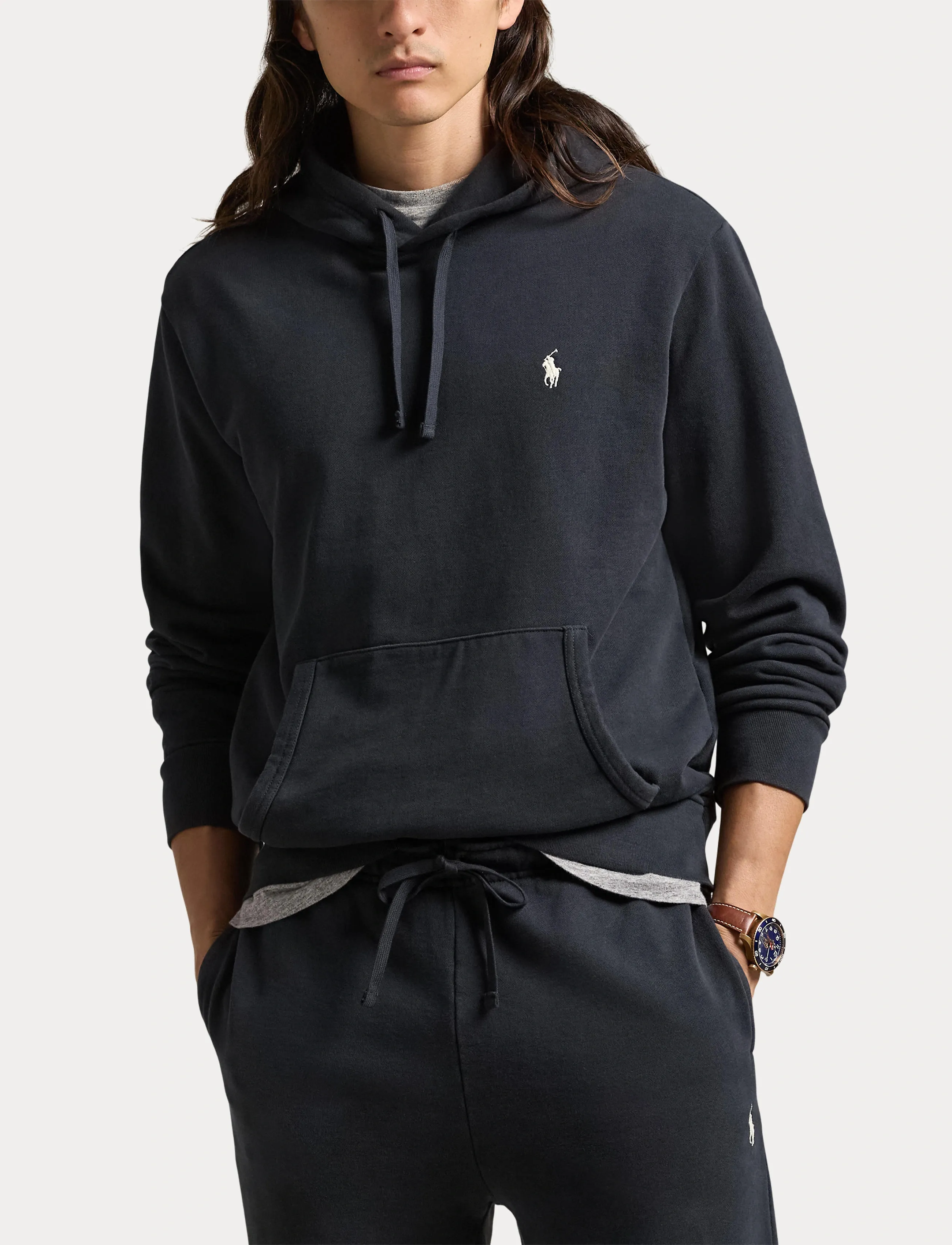 Polo Ralph Lauren - LOOPBACK TERRY-LSL-SWS - kapuzenpullover - polo black - 5